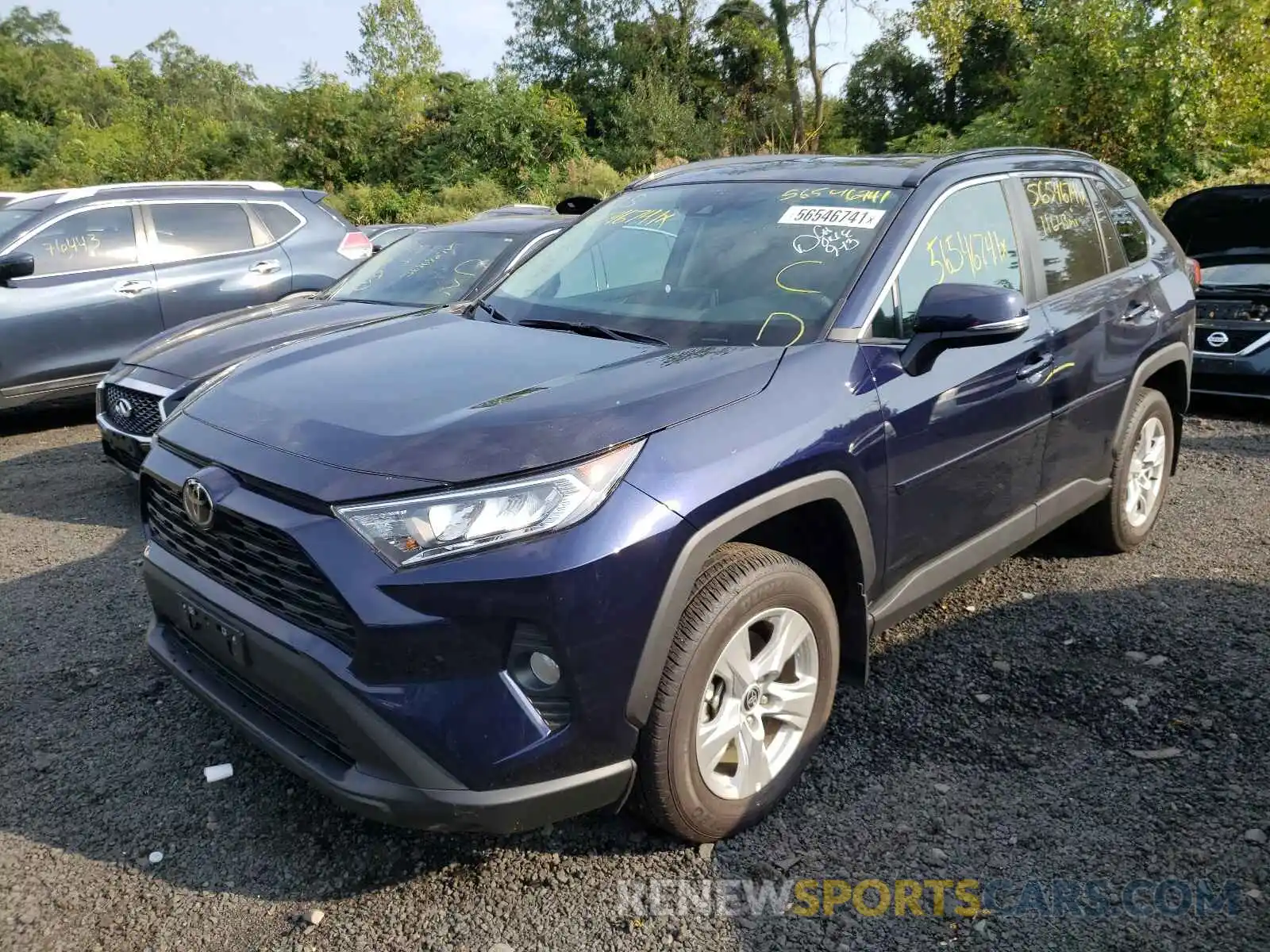 2 Photograph of a damaged car 2T3P1RFV7MW177570 TOYOTA RAV4 2021