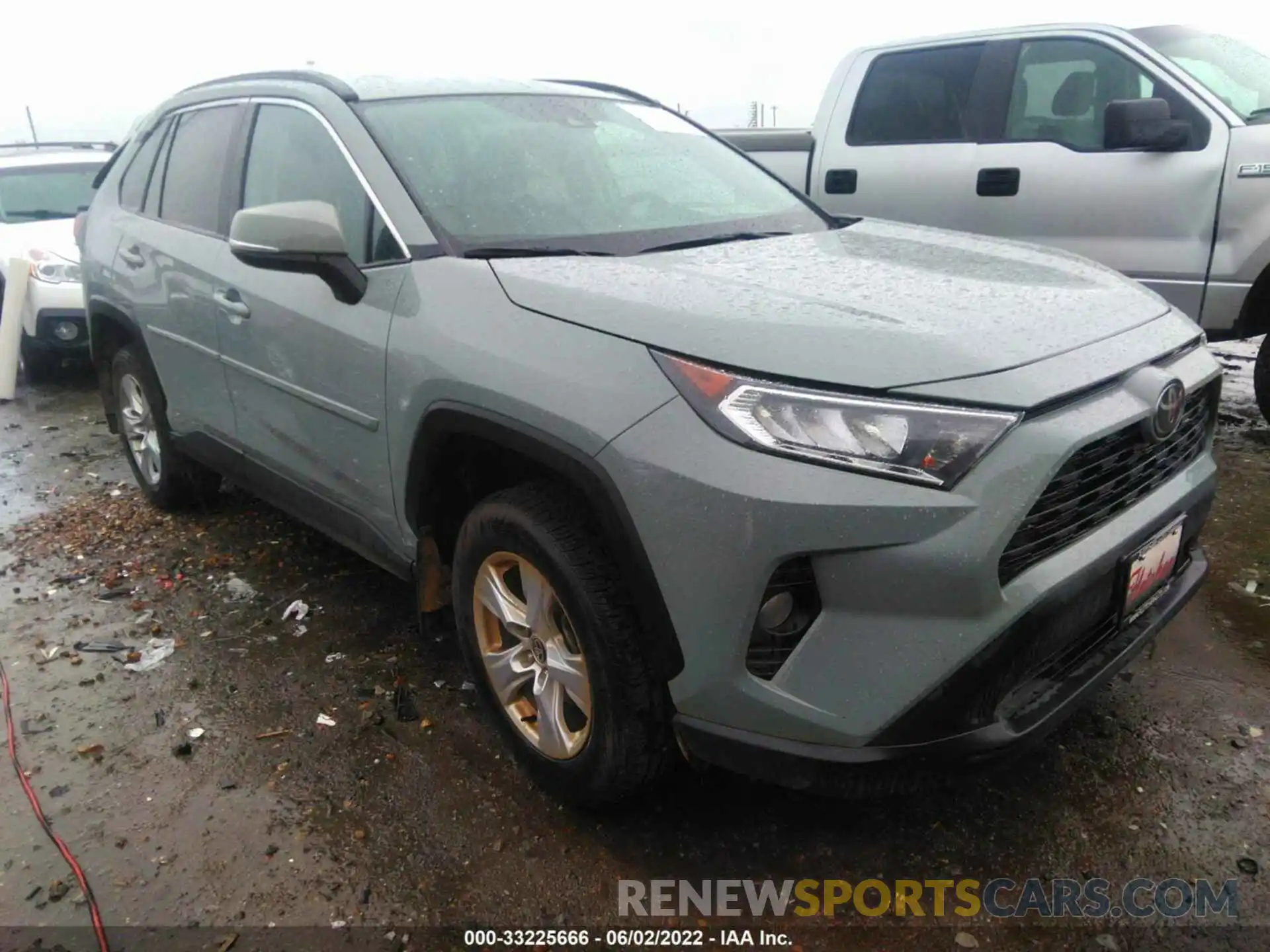 1 Photograph of a damaged car 2T3P1RFV7MW178492 TOYOTA RAV4 2021