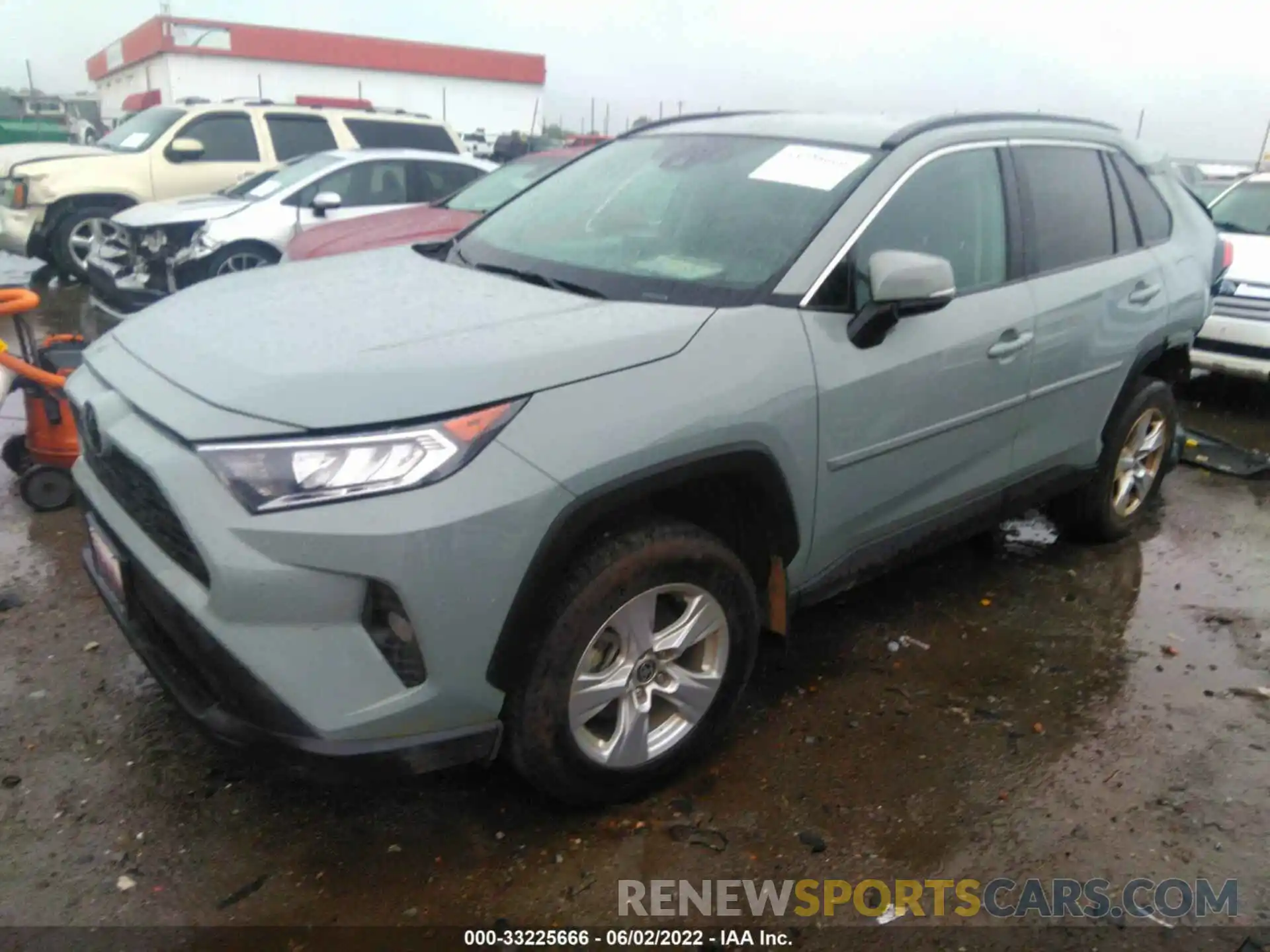 2 Фотография поврежденного автомобиля 2T3P1RFV7MW178492 TOYOTA RAV4 2021