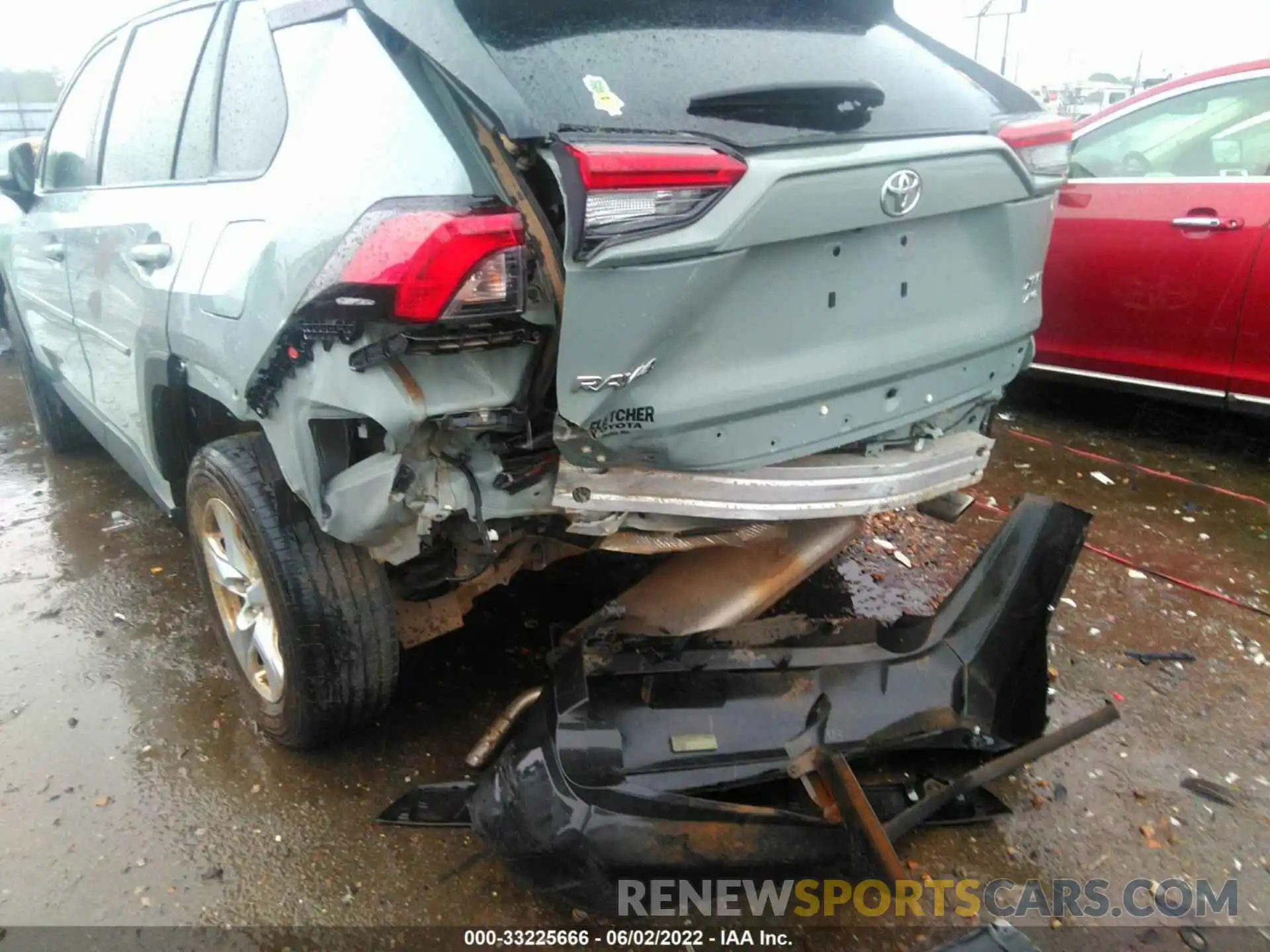 6 Photograph of a damaged car 2T3P1RFV7MW178492 TOYOTA RAV4 2021