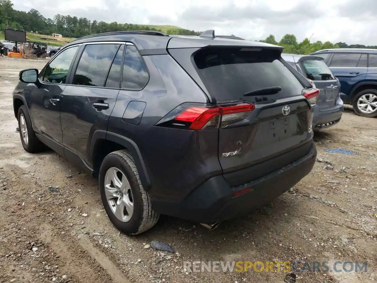 3 Фотография поврежденного автомобиля 2T3P1RFV7MW178752 TOYOTA RAV4 2021