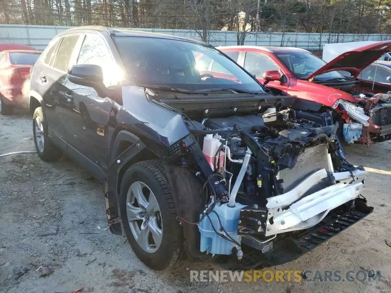 1 Photograph of a damaged car 2T3P1RFV7MW178881 TOYOTA RAV4 2021