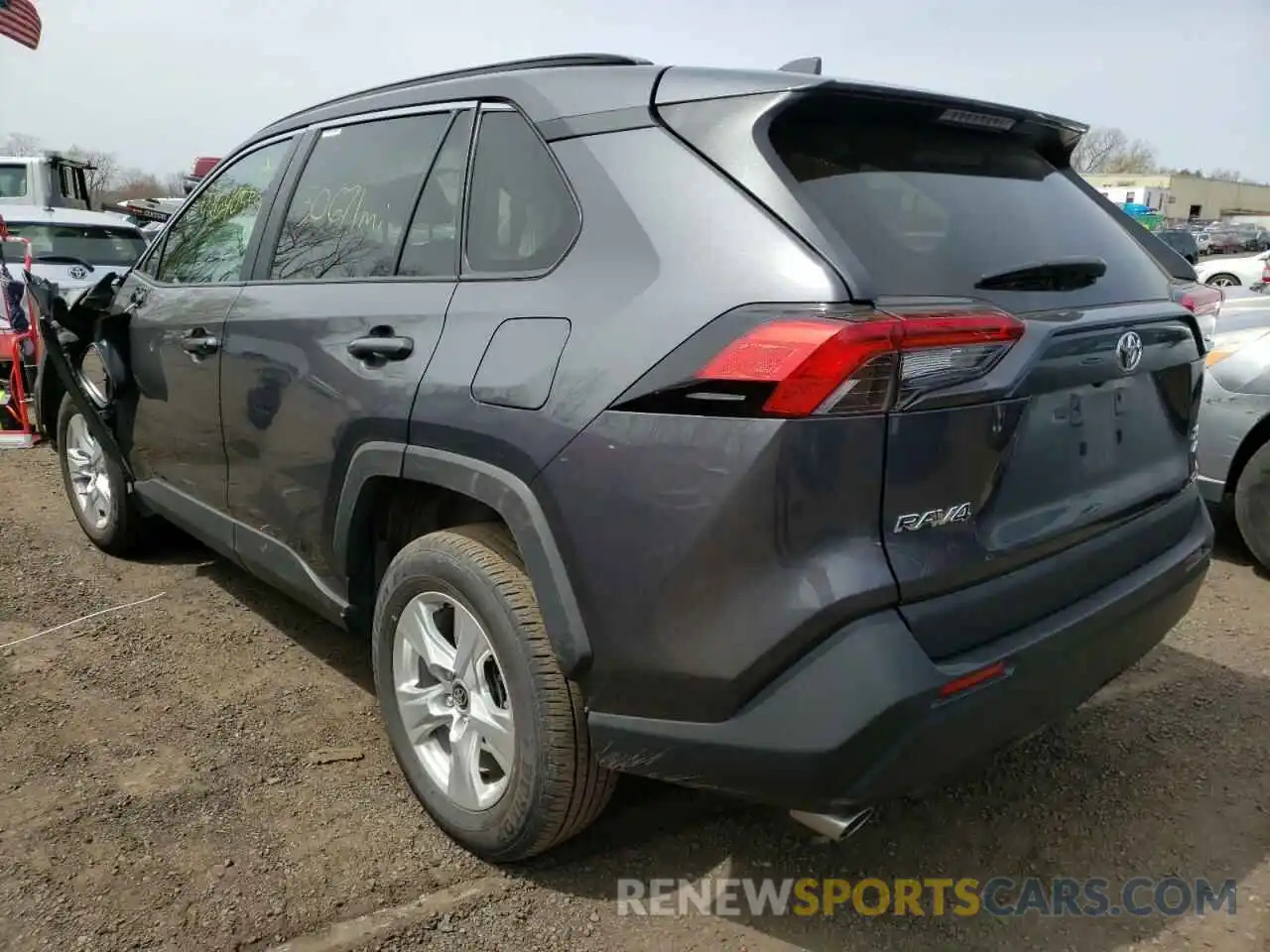 3 Photograph of a damaged car 2T3P1RFV7MW180050 TOYOTA RAV4 2021