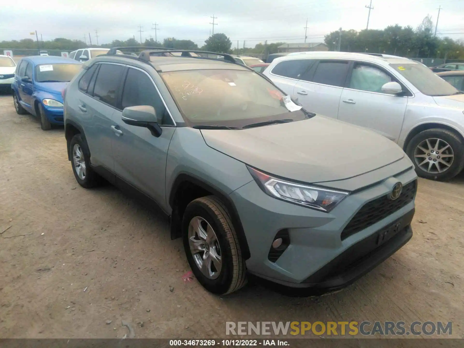 1 Фотография поврежденного автомобиля 2T3P1RFV7MW185829 TOYOTA RAV4 2021