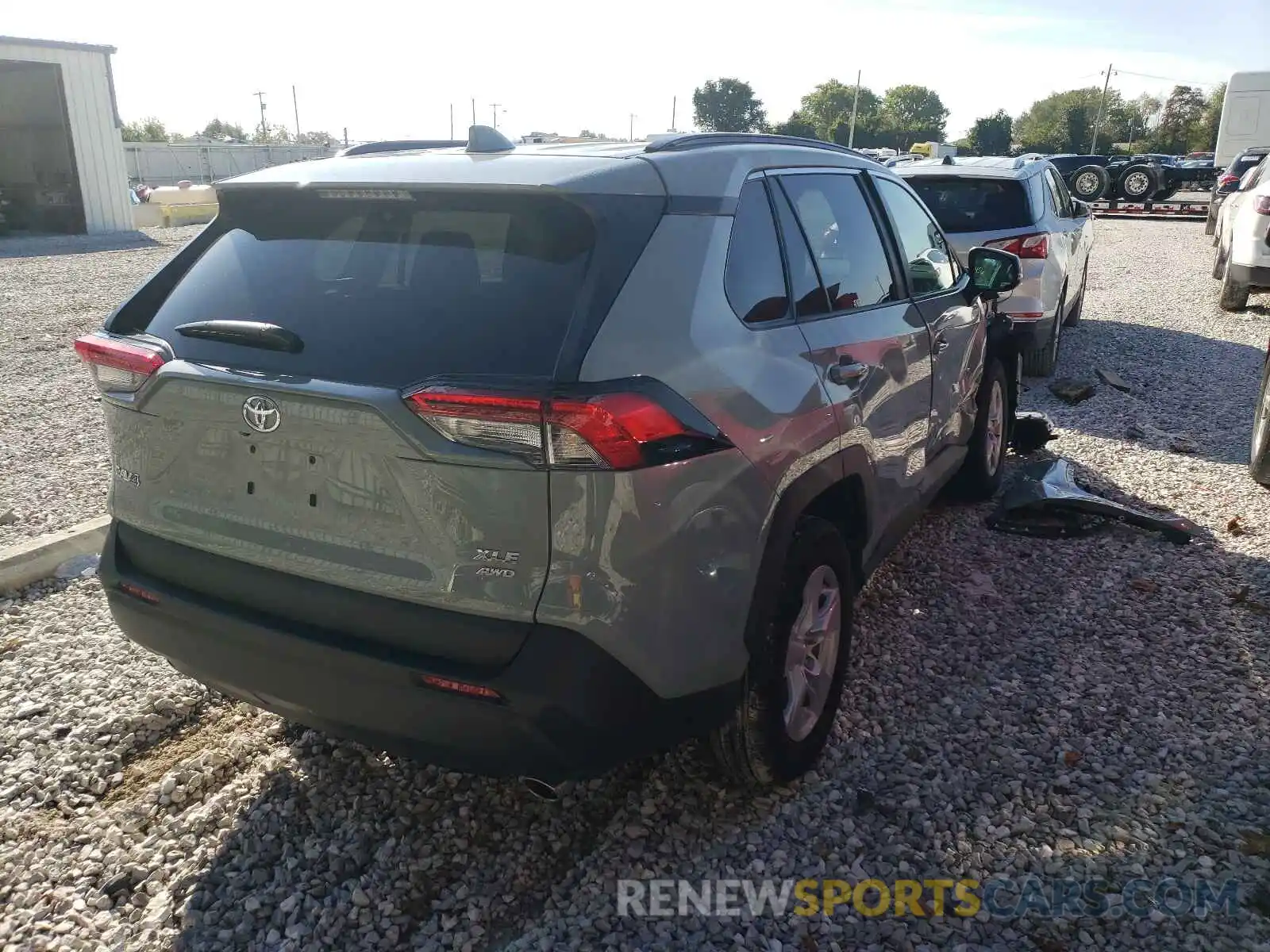 4 Photograph of a damaged car 2T3P1RFV7MW188097 TOYOTA RAV4 2021