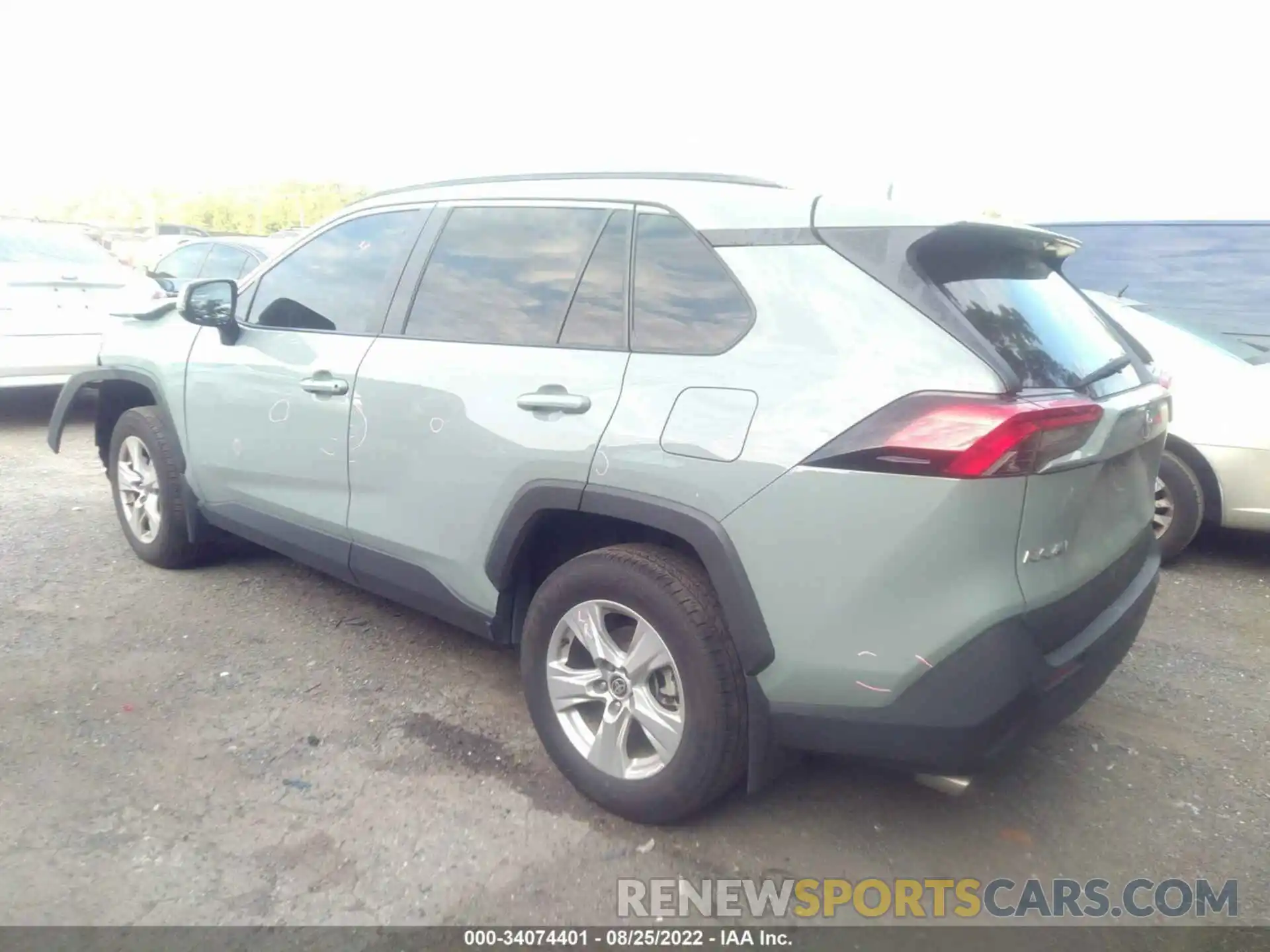 3 Photograph of a damaged car 2T3P1RFV7MW193977 TOYOTA RAV4 2021