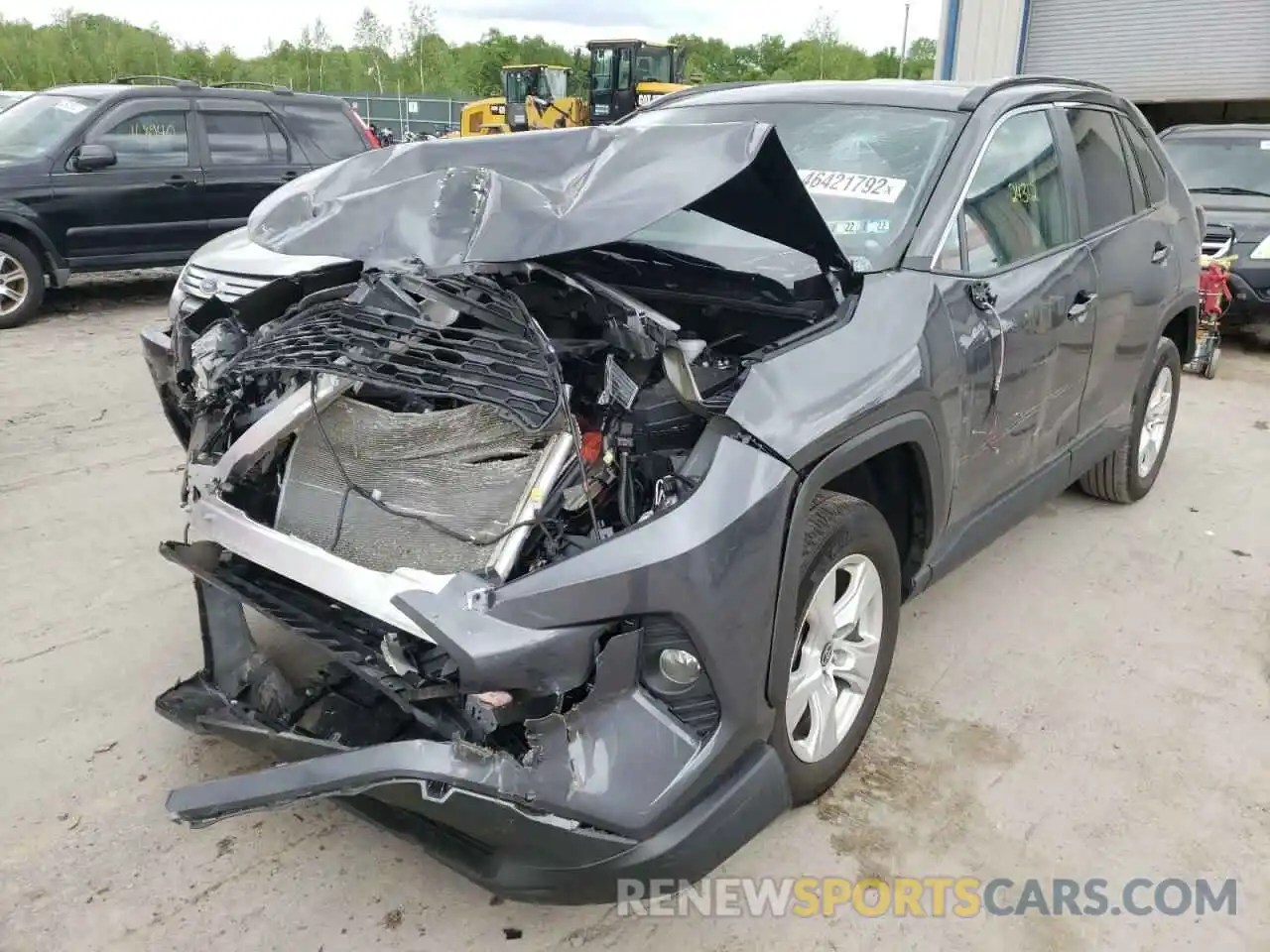 2 Photograph of a damaged car 2T3P1RFV7MW214794 TOYOTA RAV4 2021