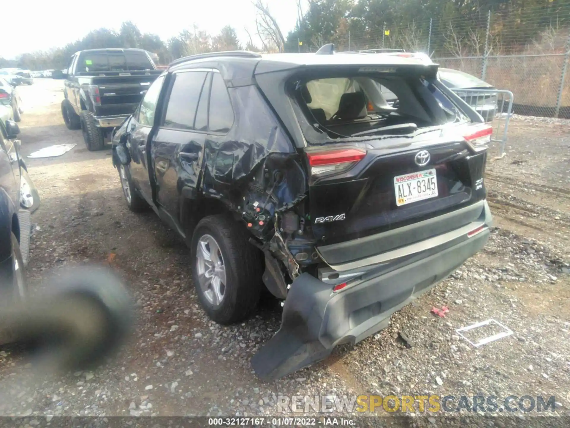 3 Photograph of a damaged car 2T3P1RFV7MW216139 TOYOTA RAV4 2021