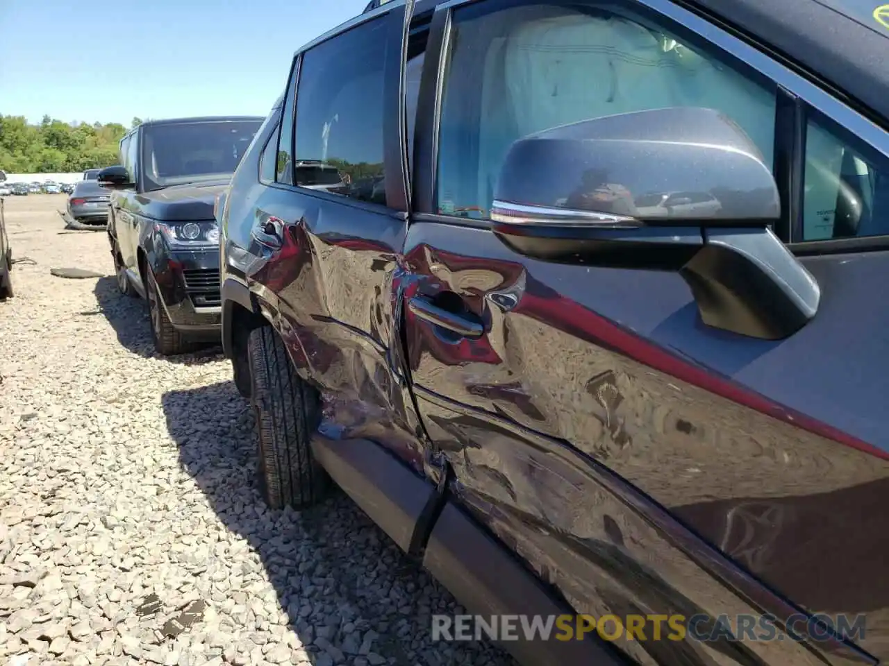 9 Photograph of a damaged car 2T3P1RFV7MW243132 TOYOTA RAV4 2021