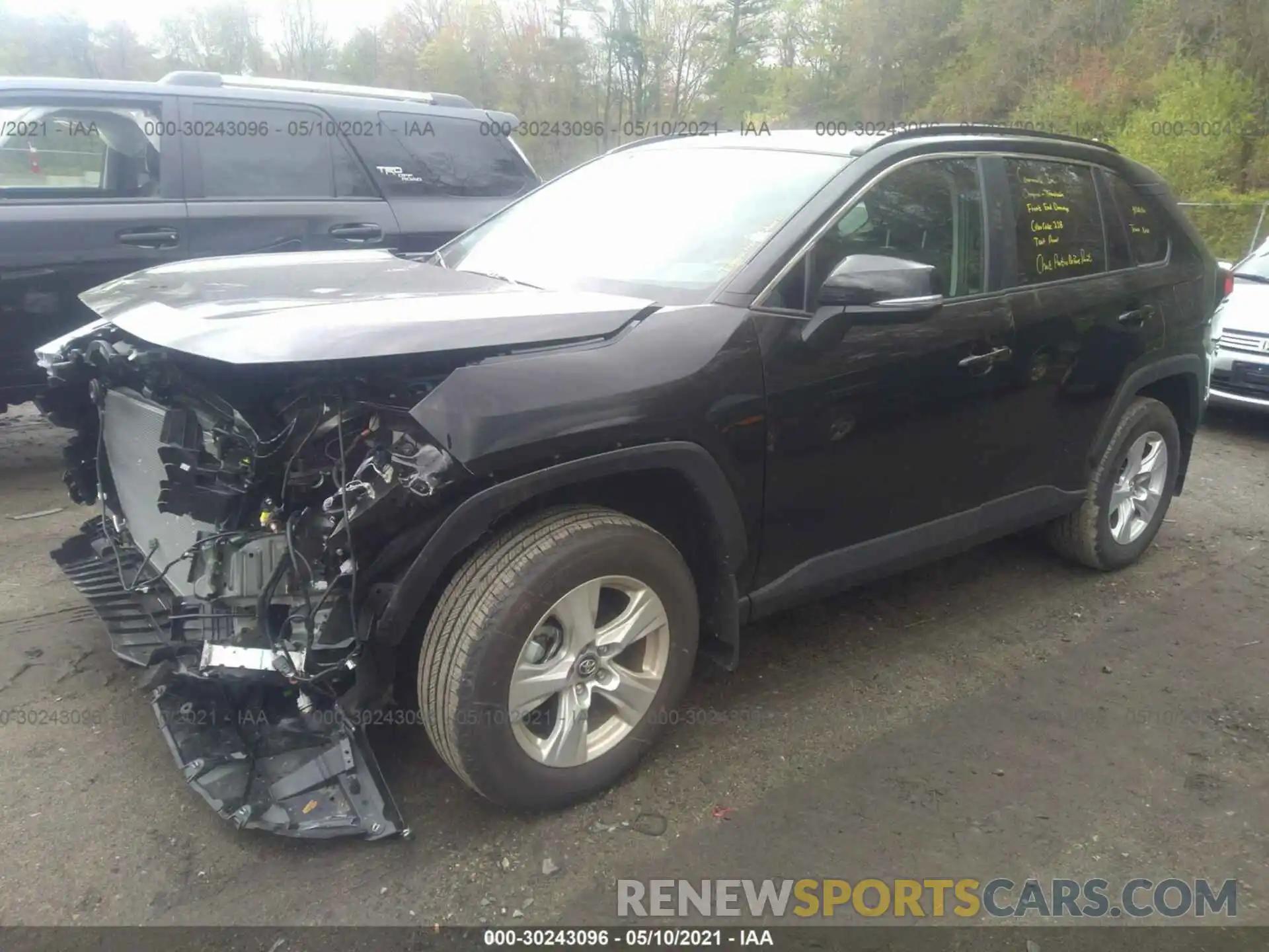 2 Photograph of a damaged car 2T3P1RFV8MC142960 TOYOTA RAV4 2021