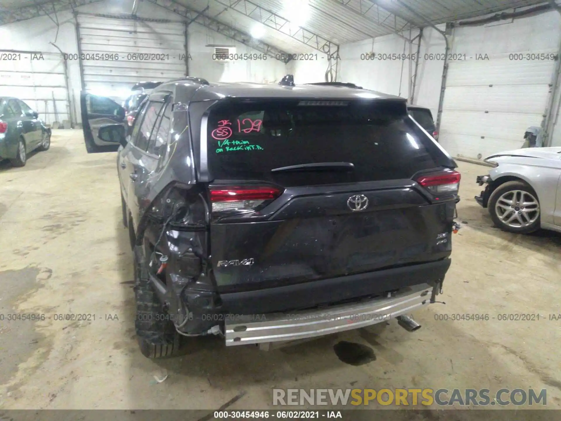 6 Фотография поврежденного автомобиля 2T3P1RFV8MC144501 TOYOTA RAV4 2021