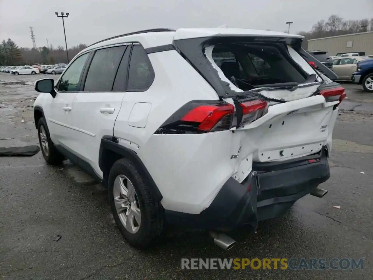 3 Photograph of a damaged car 2T3P1RFV8MC150380 TOYOTA RAV4 2021