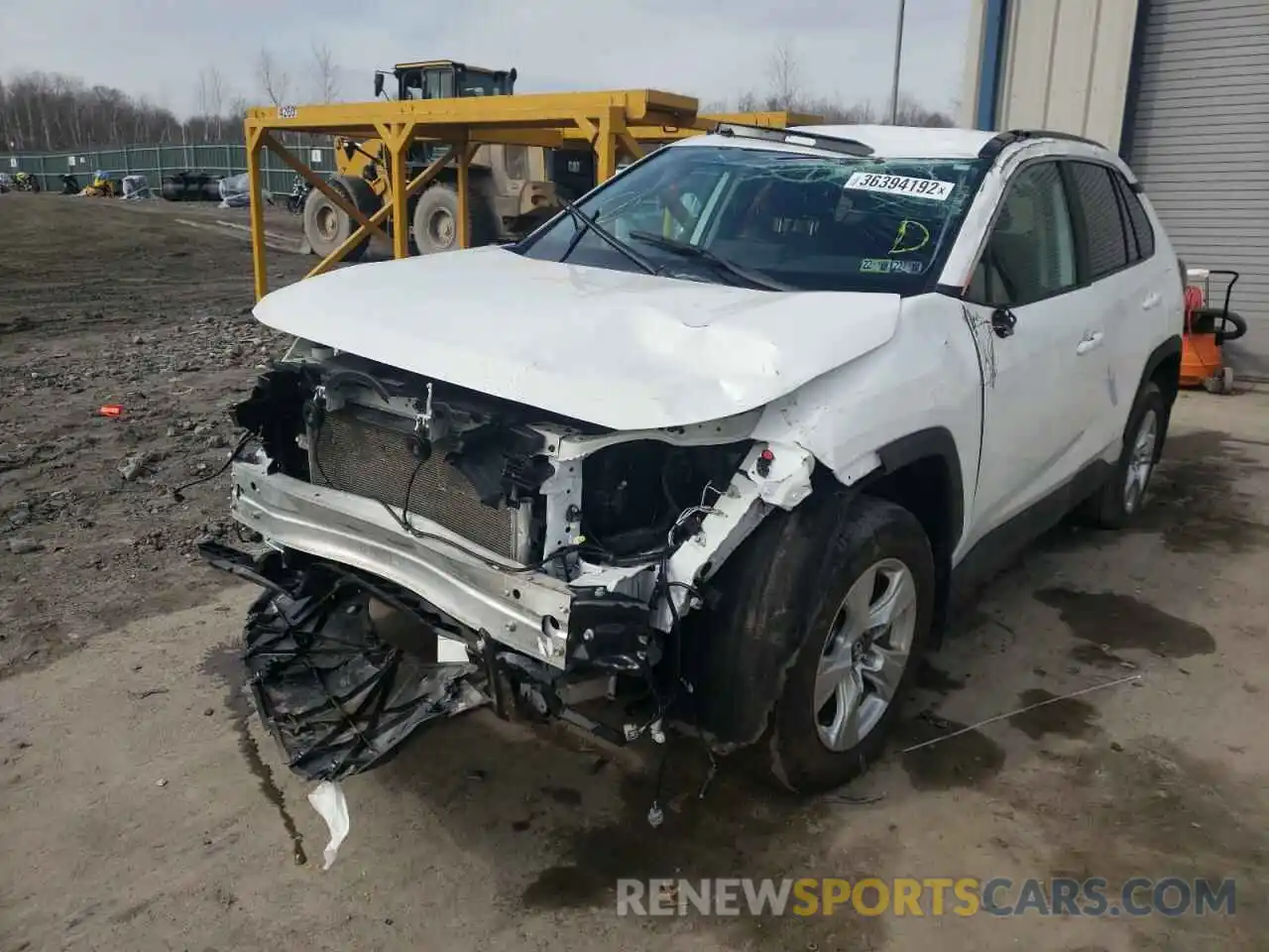 2 Photograph of a damaged car 2T3P1RFV8MC156583 TOYOTA RAV4 2021