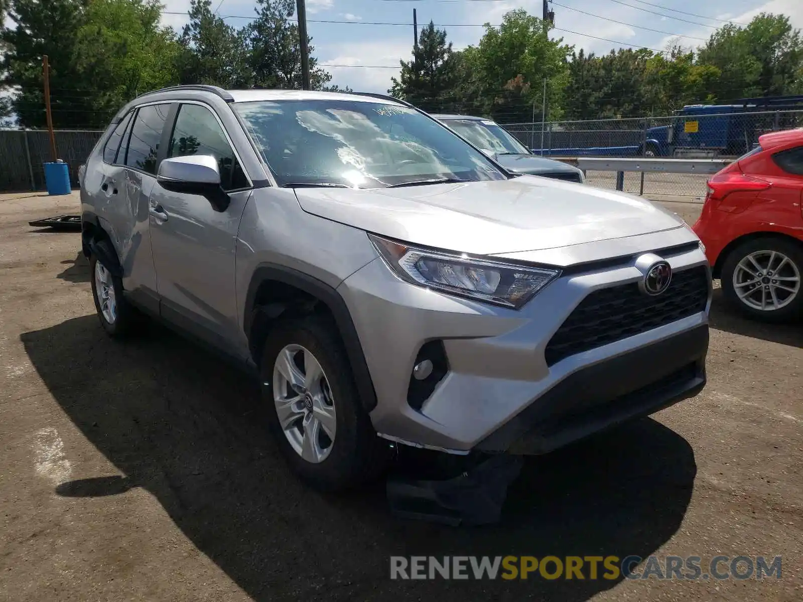 1 Фотография поврежденного автомобиля 2T3P1RFV8MC159595 TOYOTA RAV4 2021