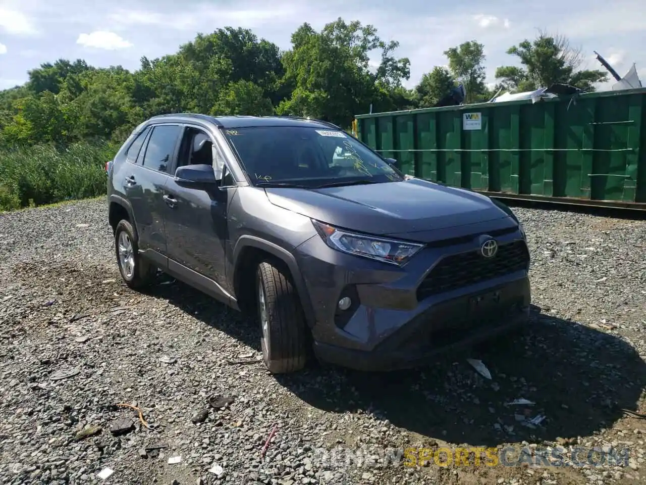 1 Фотография поврежденного автомобиля 2T3P1RFV8MC164098 TOYOTA RAV4 2021