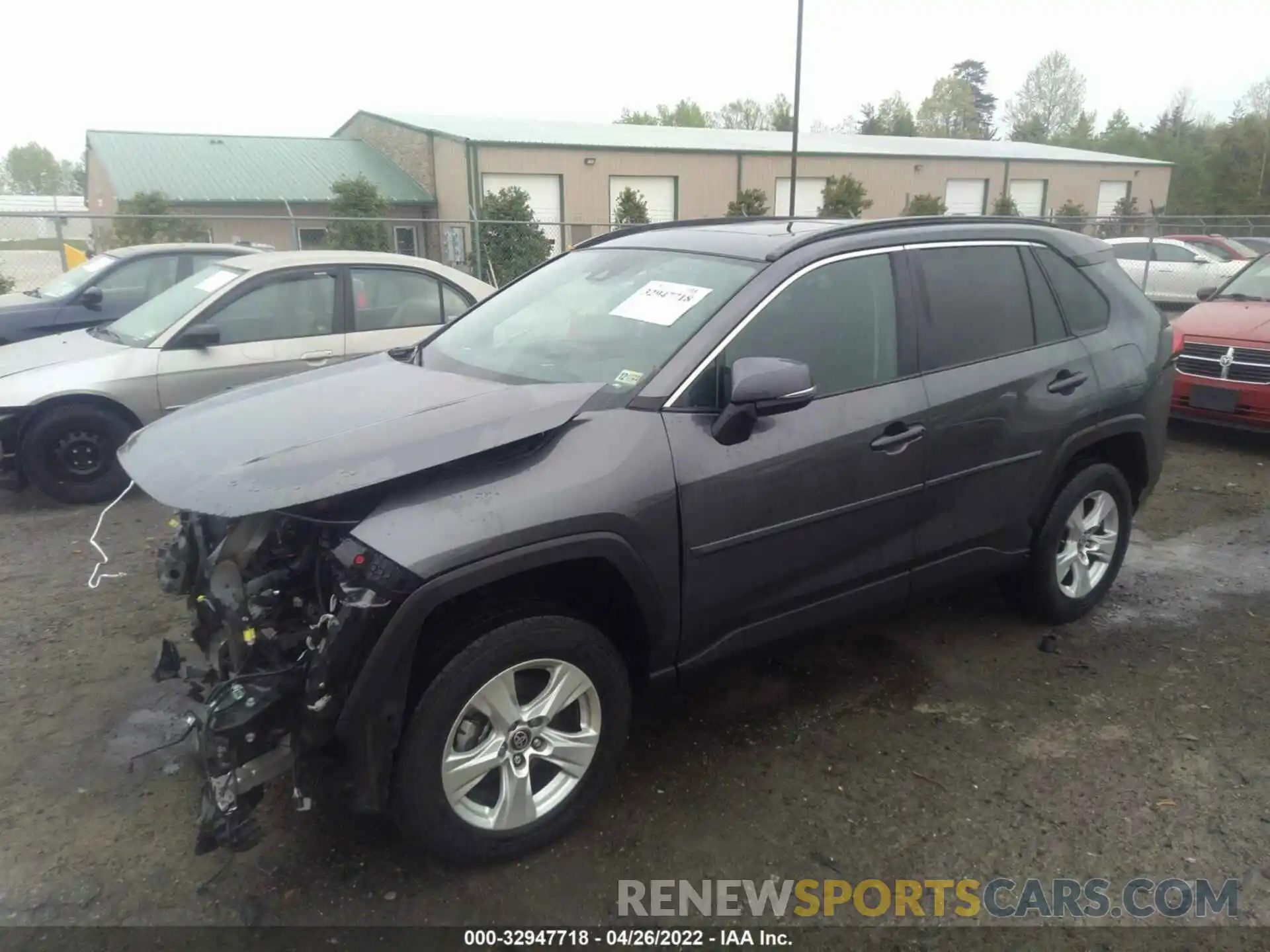 2 Photograph of a damaged car 2T3P1RFV8MC171715 TOYOTA RAV4 2021