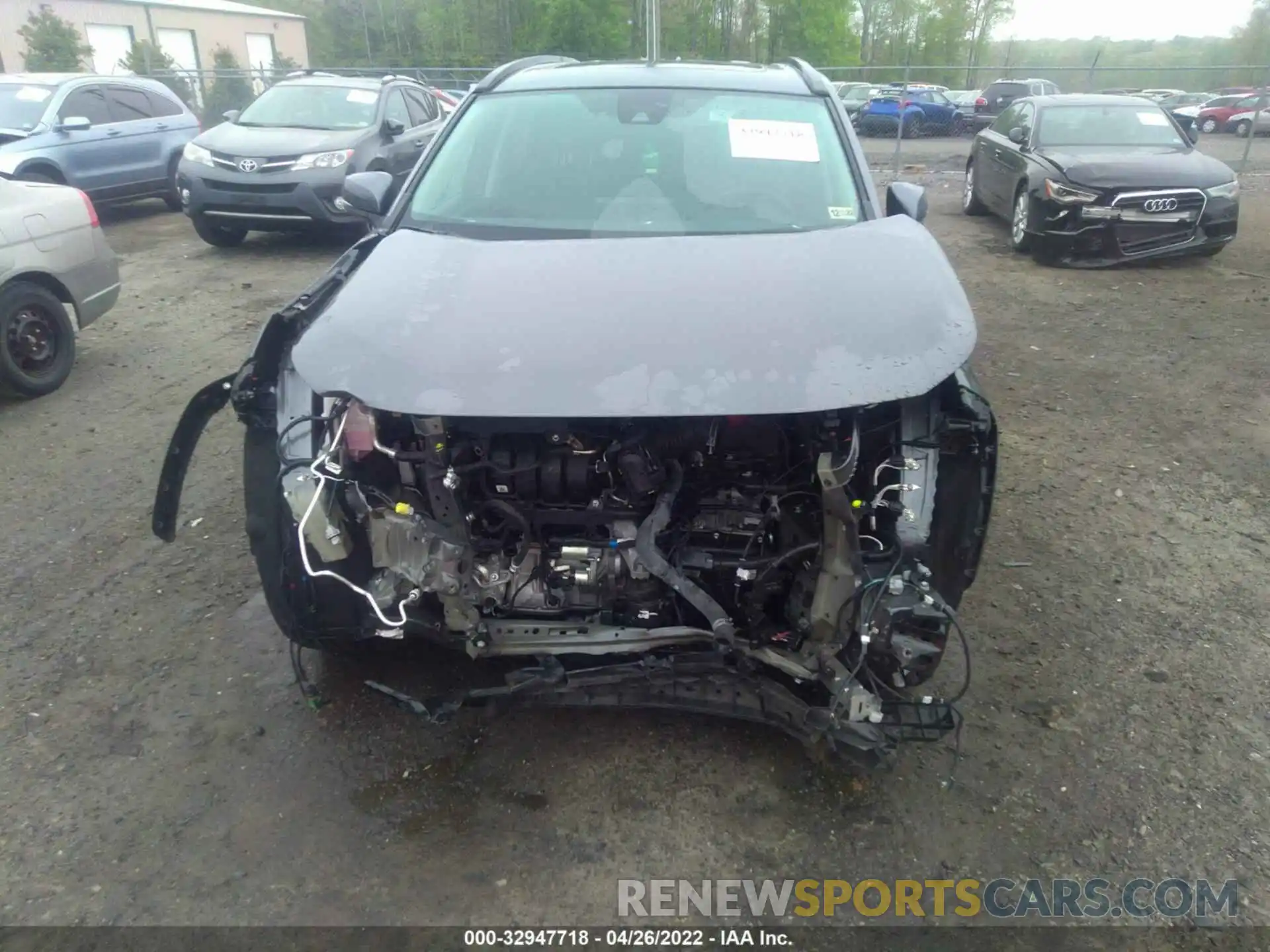 6 Photograph of a damaged car 2T3P1RFV8MC171715 TOYOTA RAV4 2021