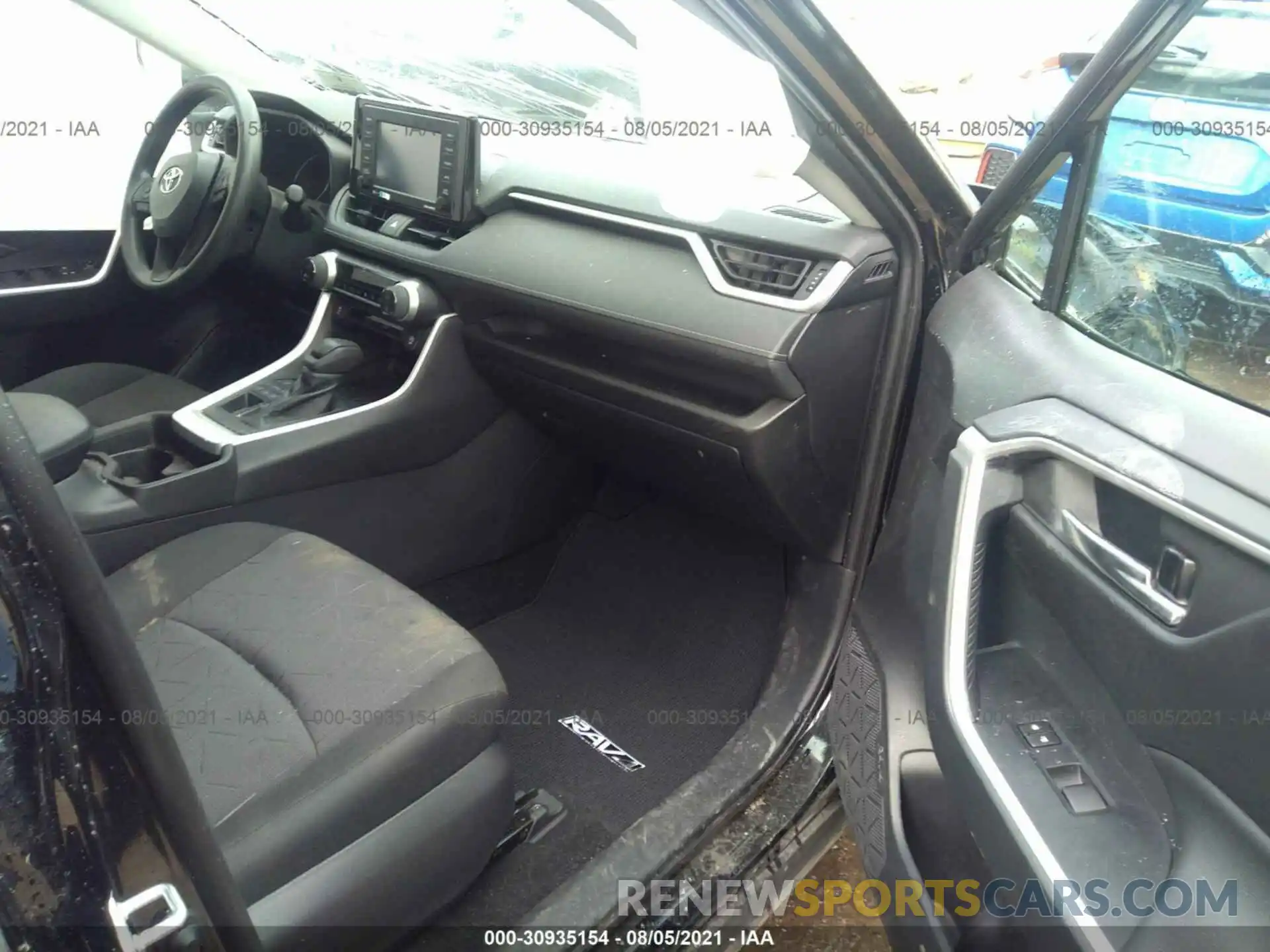 5 Фотография поврежденного автомобиля 2T3P1RFV8MC172704 TOYOTA RAV4 2021