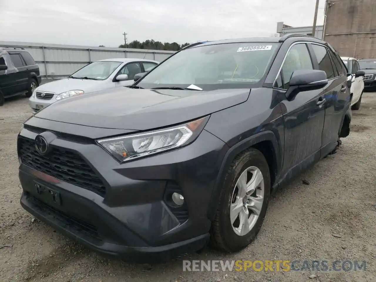 2 Photograph of a damaged car 2T3P1RFV8MC174615 TOYOTA RAV4 2021