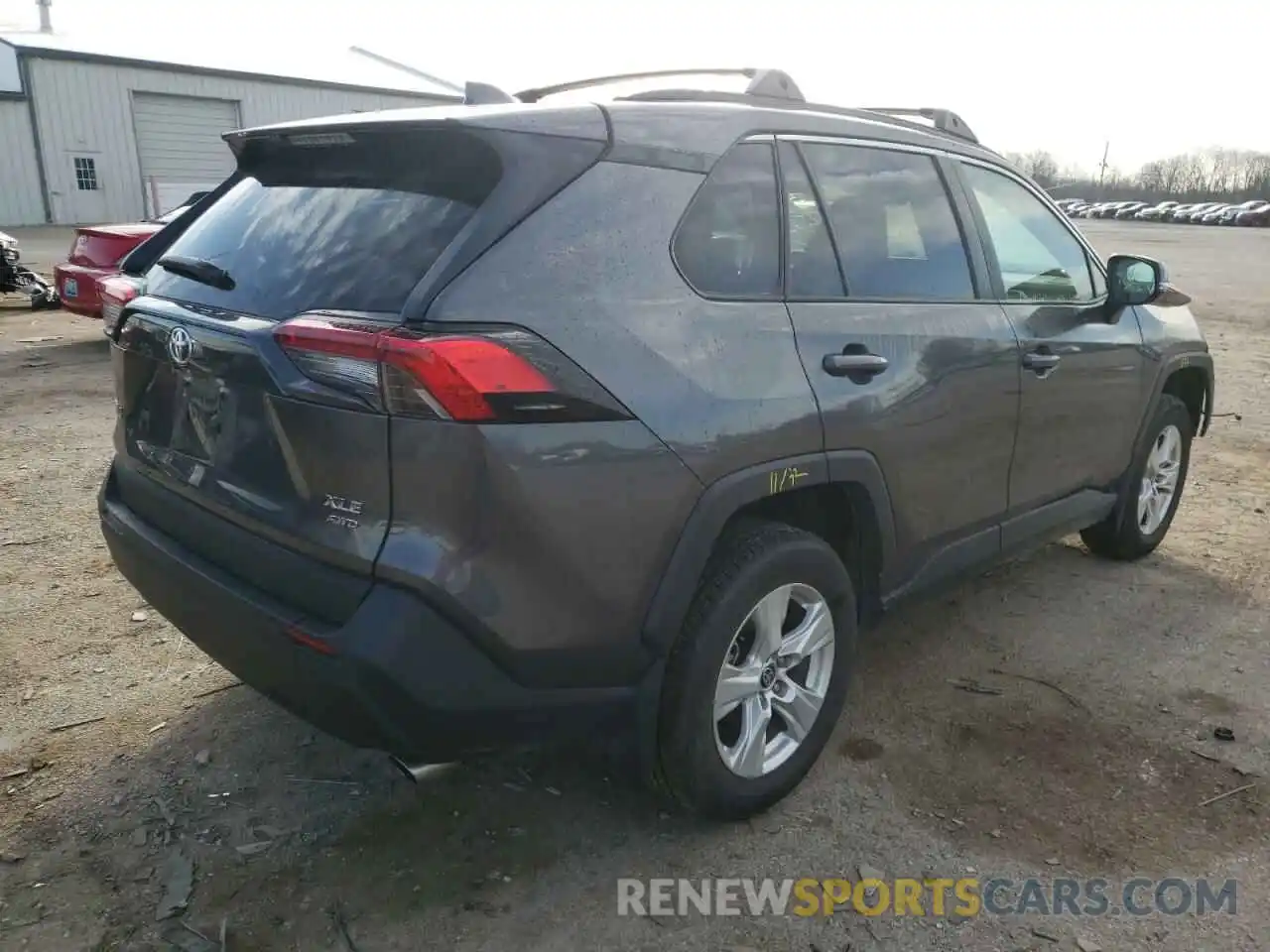 4 Photograph of a damaged car 2T3P1RFV8MC177045 TOYOTA RAV4 2021