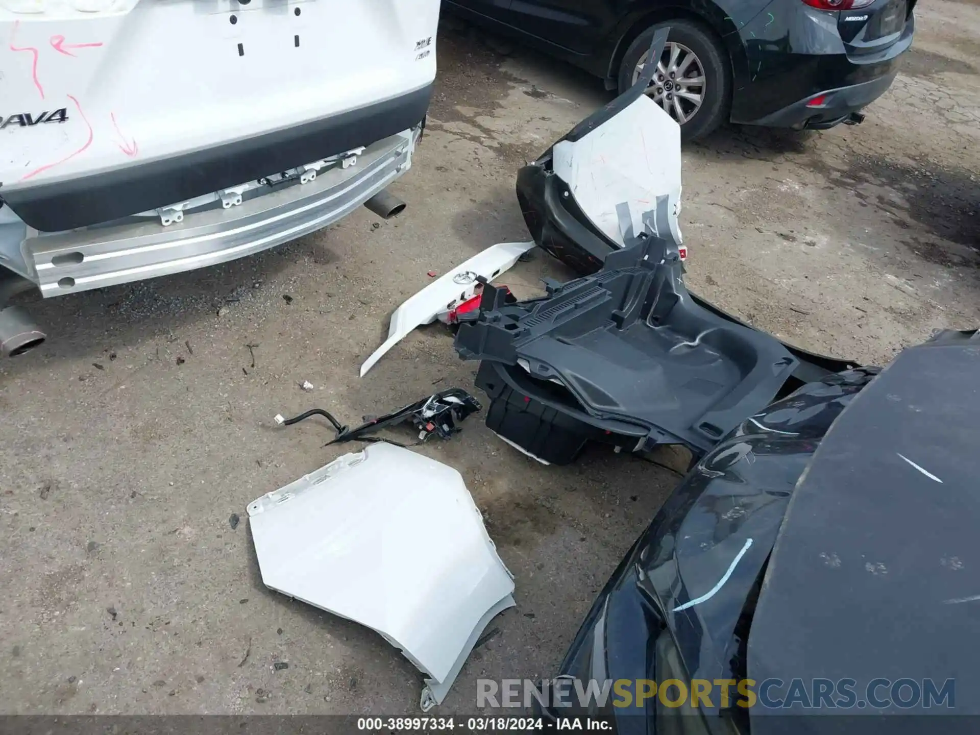 12 Photograph of a damaged car 2T3P1RFV8MC187395 TOYOTA RAV4 2021