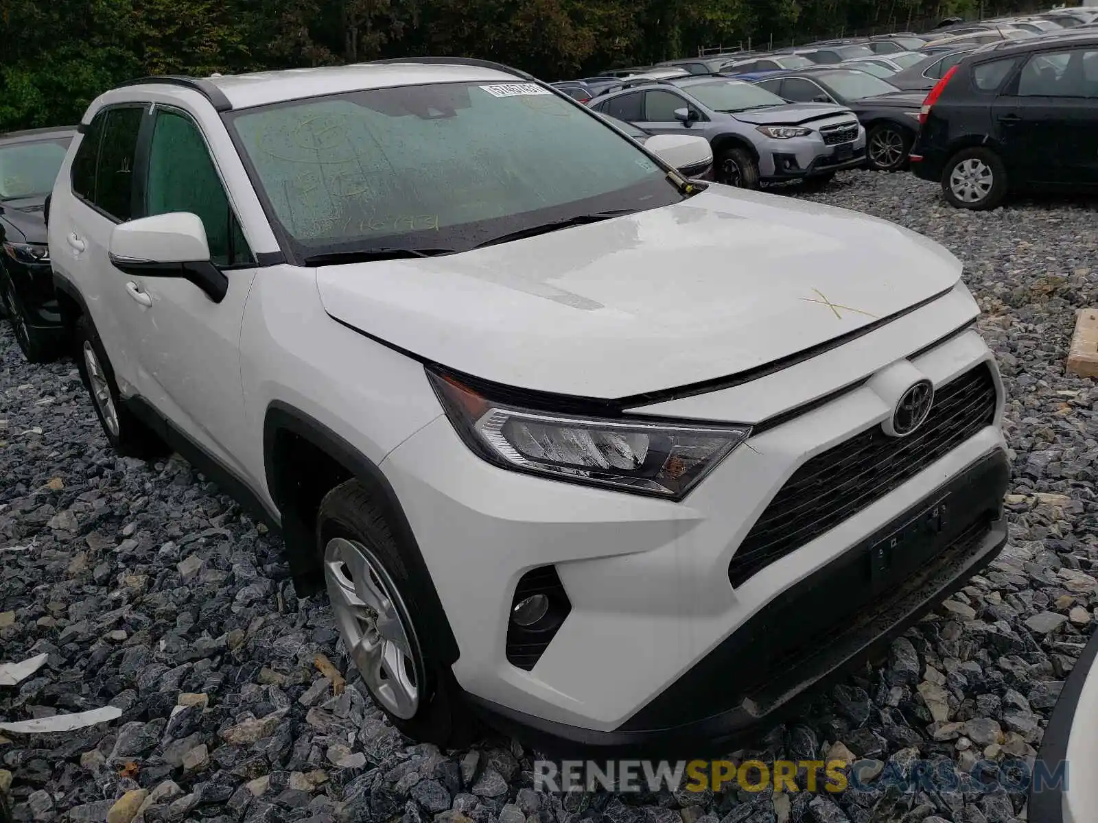 1 Фотография поврежденного автомобиля 2T3P1RFV8MC188806 TOYOTA RAV4 2021