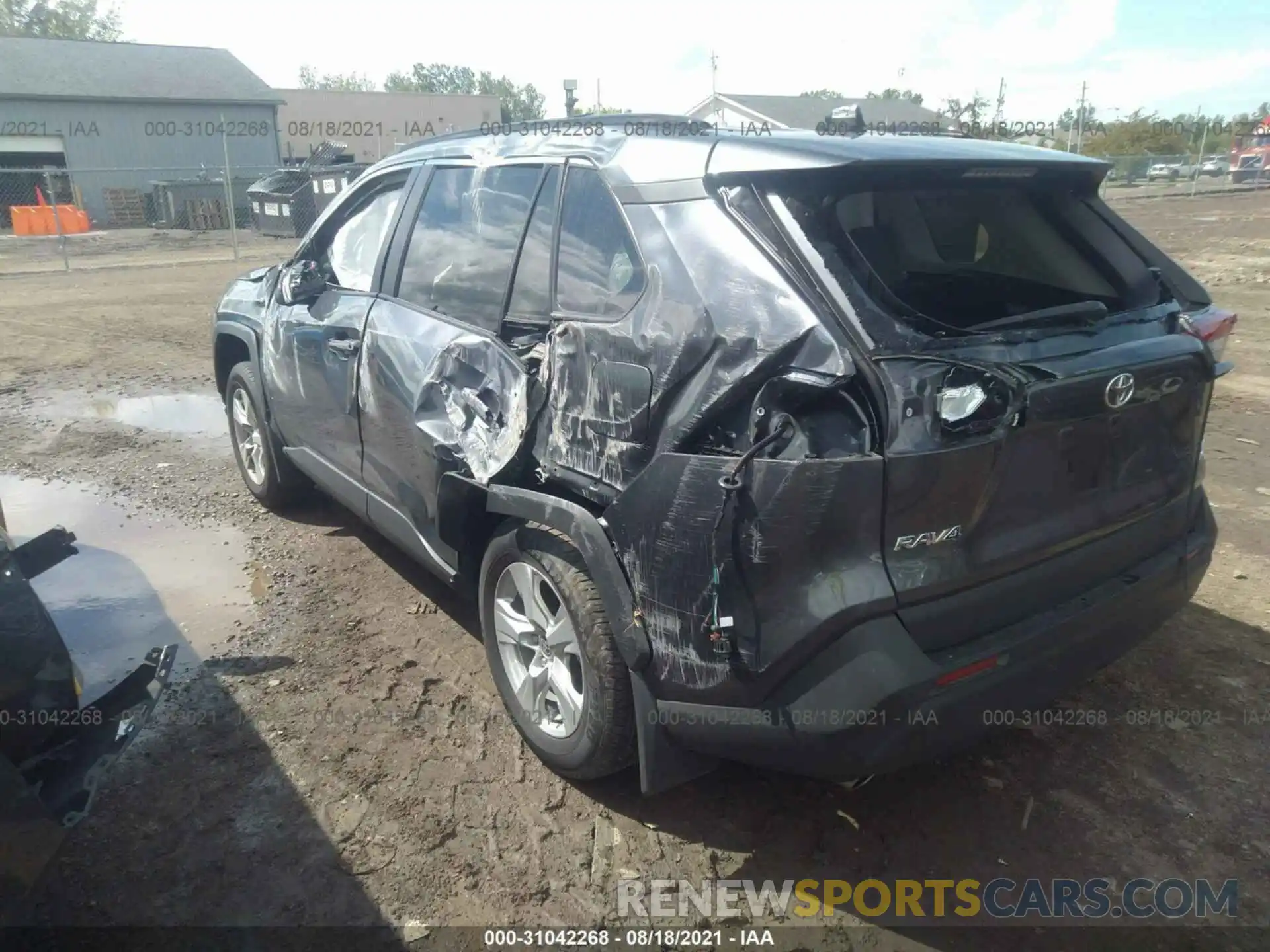 3 Photograph of a damaged car 2T3P1RFV8MC200744 TOYOTA RAV4 2021