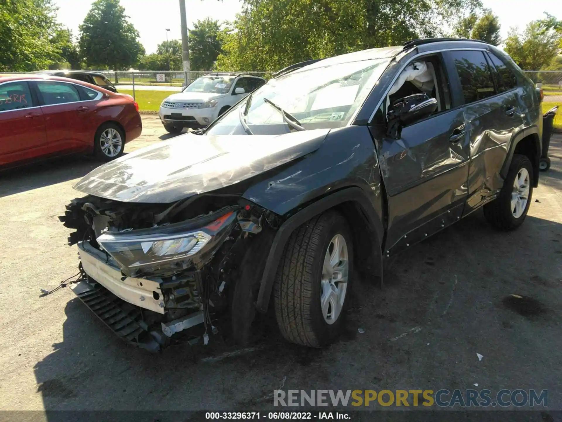 2 Фотография поврежденного автомобиля 2T3P1RFV8MC220508 TOYOTA RAV4 2021