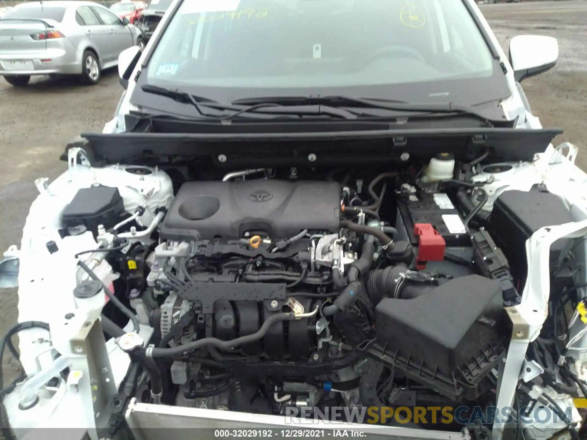 10 Фотография поврежденного автомобиля 2T3P1RFV8MW141922 TOYOTA RAV4 2021