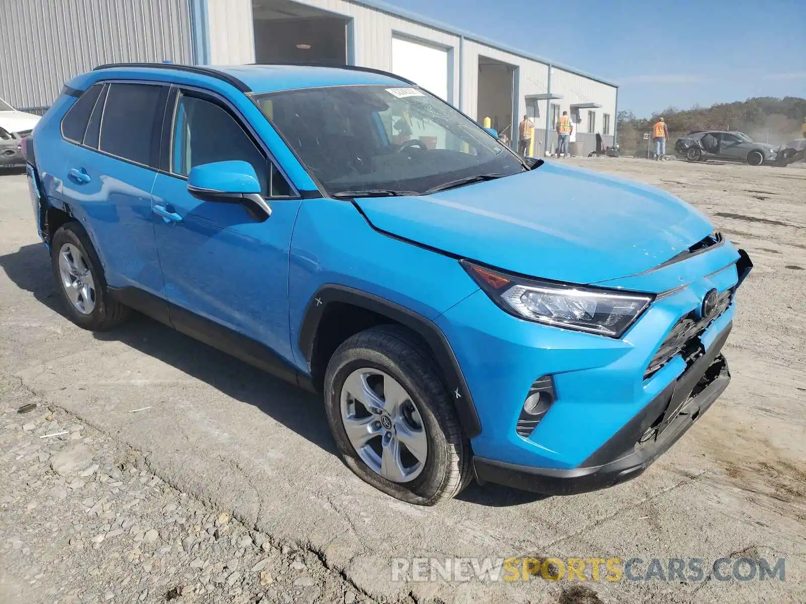 1 Фотография поврежденного автомобиля 2T3P1RFV8MW153178 TOYOTA RAV4 2021