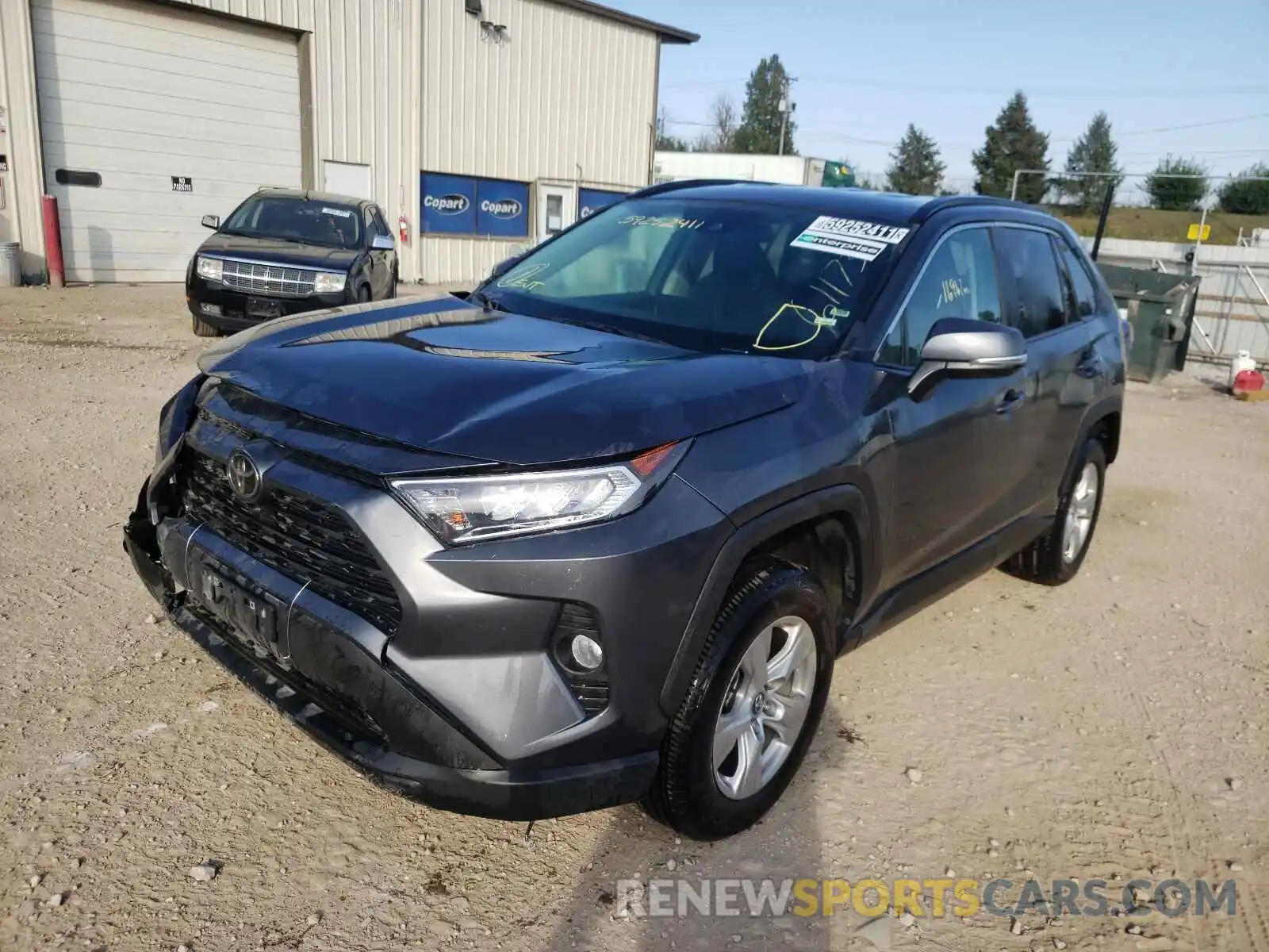 2 Photograph of a damaged car 2T3P1RFV8MW157540 TOYOTA RAV4 2021