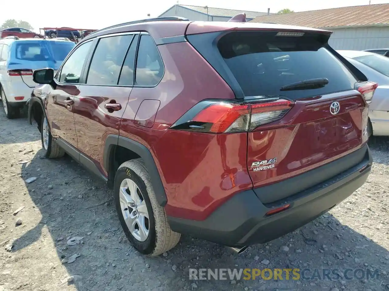 3 Photograph of a damaged car 2T3P1RFV8MW158929 TOYOTA RAV4 2021