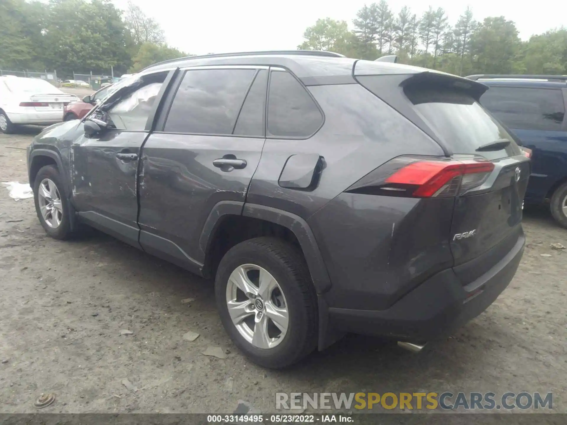 3 Фотография поврежденного автомобиля 2T3P1RFV8MW164892 TOYOTA RAV4 2021