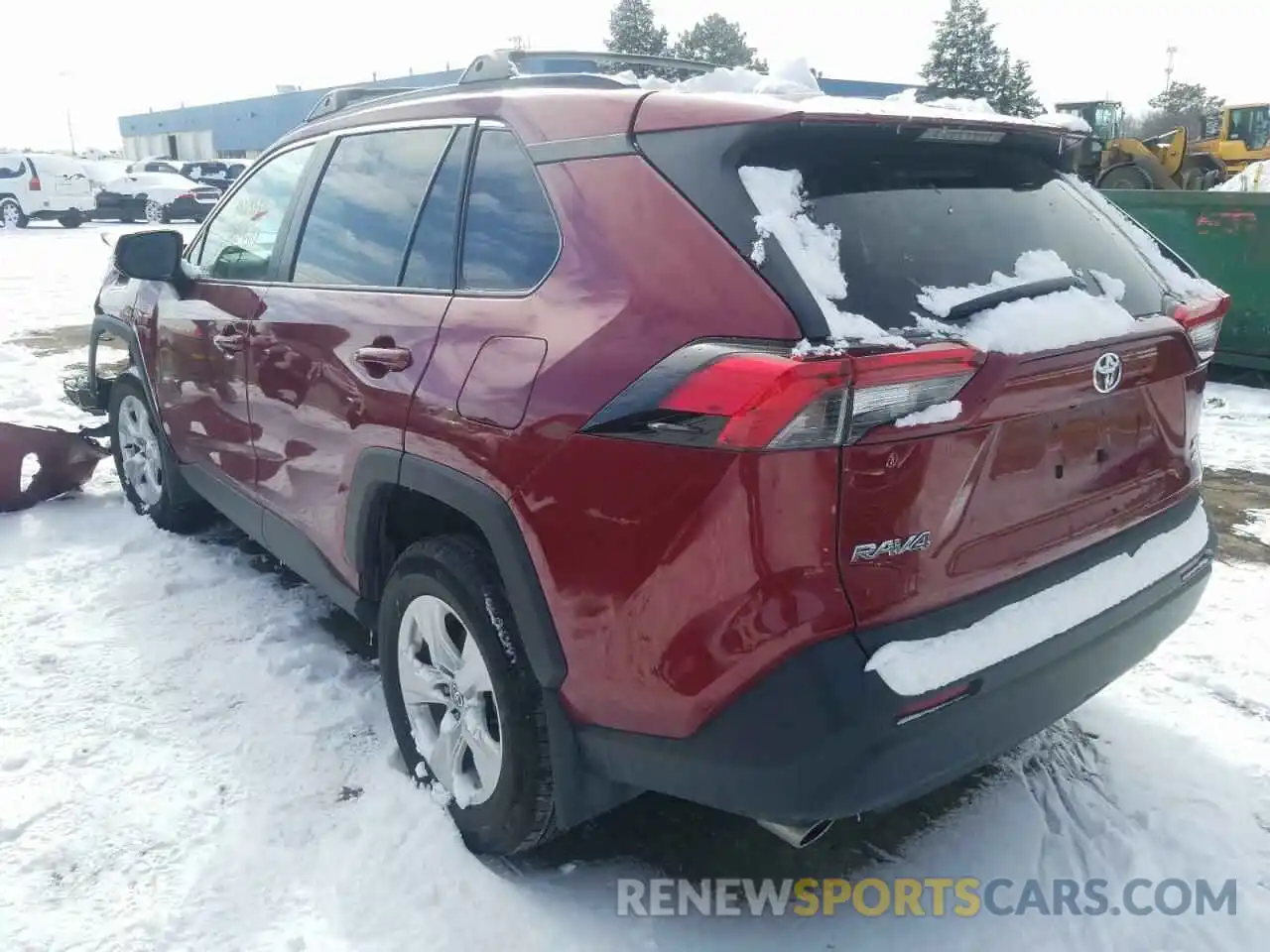 3 Photograph of a damaged car 2T3P1RFV8MW173639 TOYOTA RAV4 2021