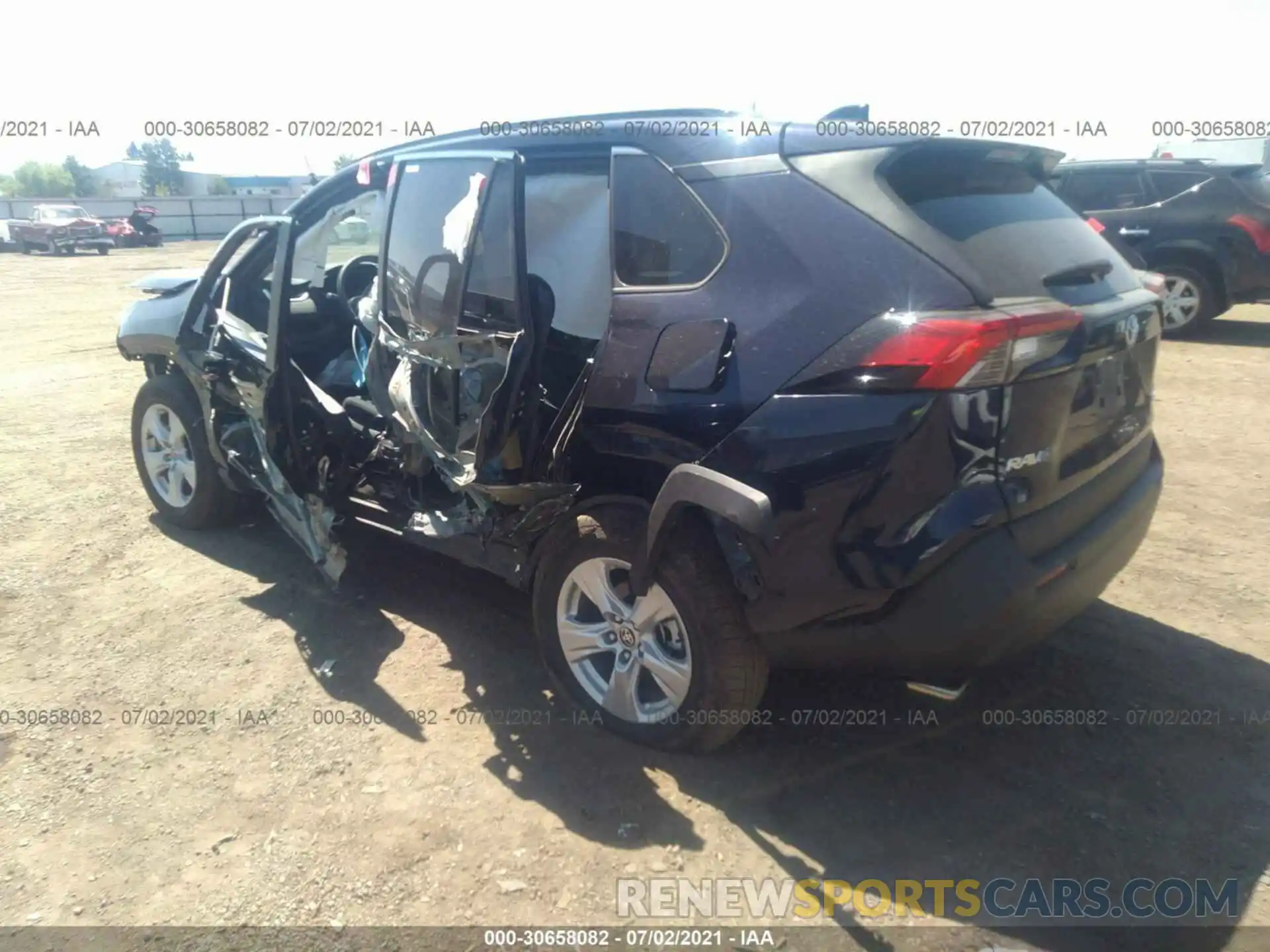 3 Photograph of a damaged car 2T3P1RFV8MW177495 TOYOTA RAV4 2021