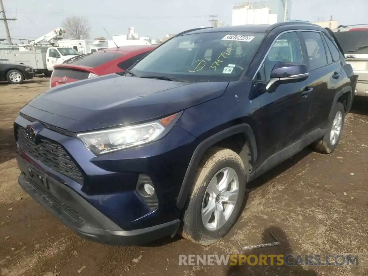 2 Фотография поврежденного автомобиля 2T3P1RFV8MW183538 TOYOTA RAV4 2021