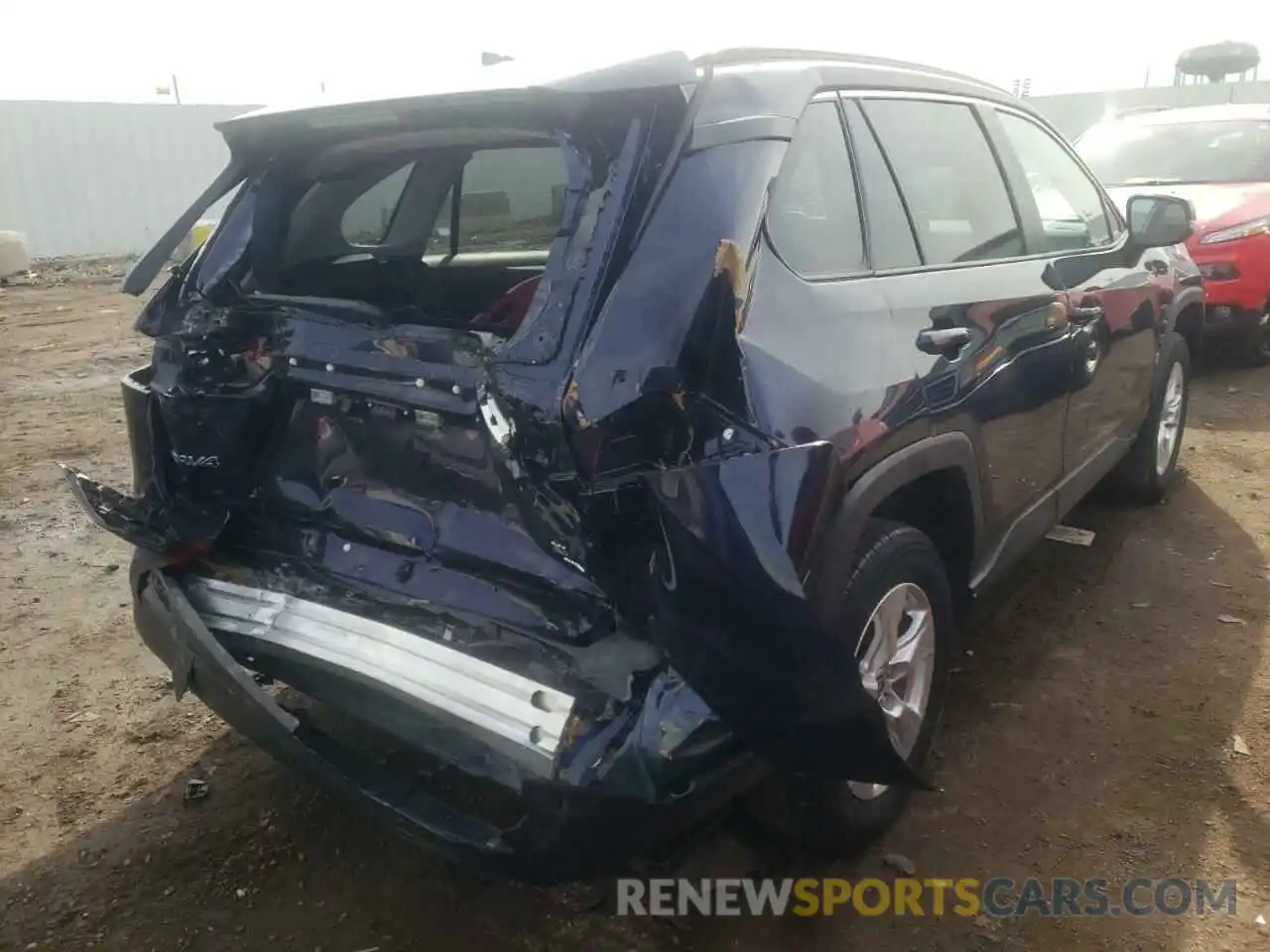 4 Photograph of a damaged car 2T3P1RFV8MW183538 TOYOTA RAV4 2021