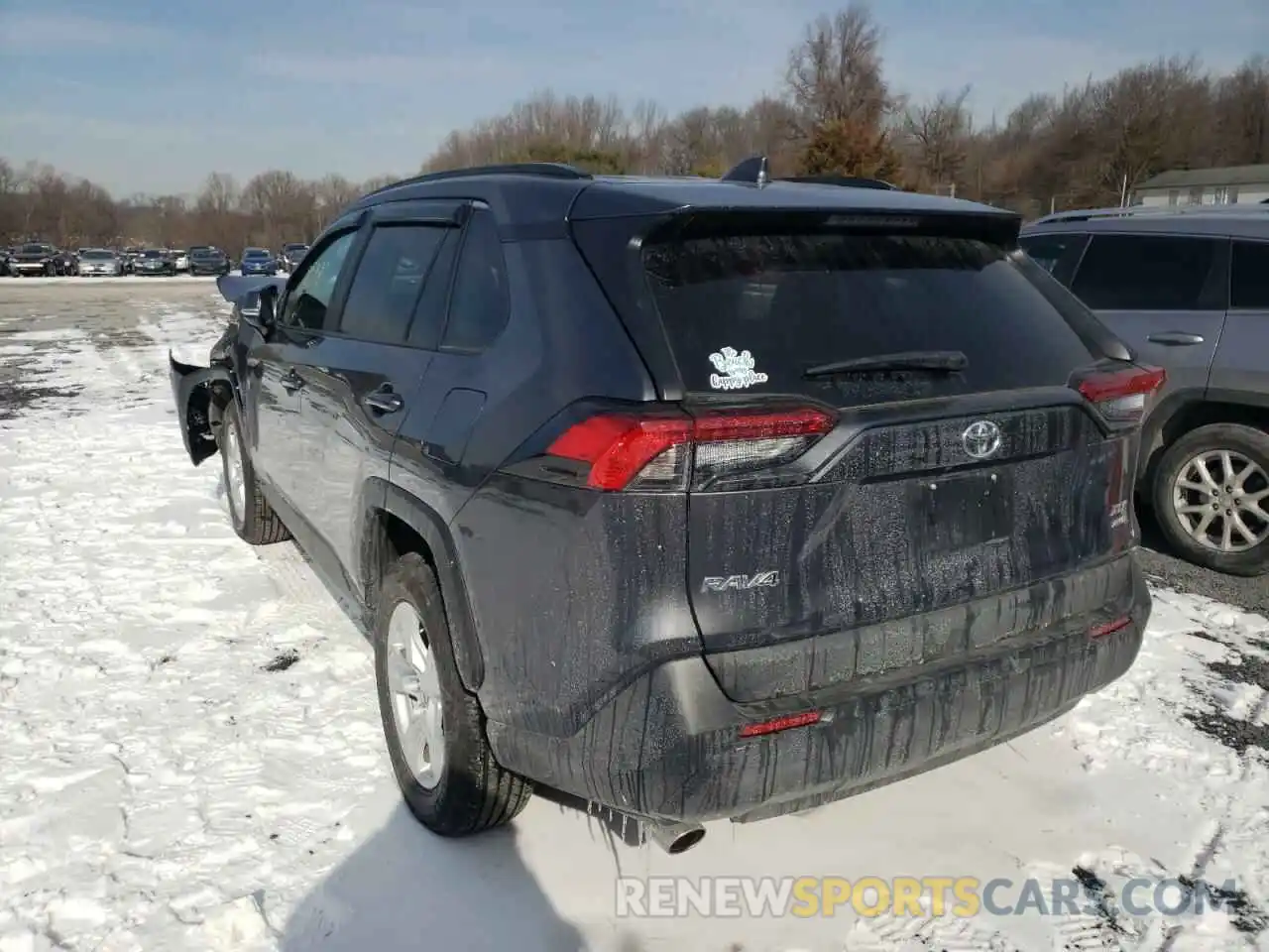 3 Photograph of a damaged car 2T3P1RFV8MW207112 TOYOTA RAV4 2021