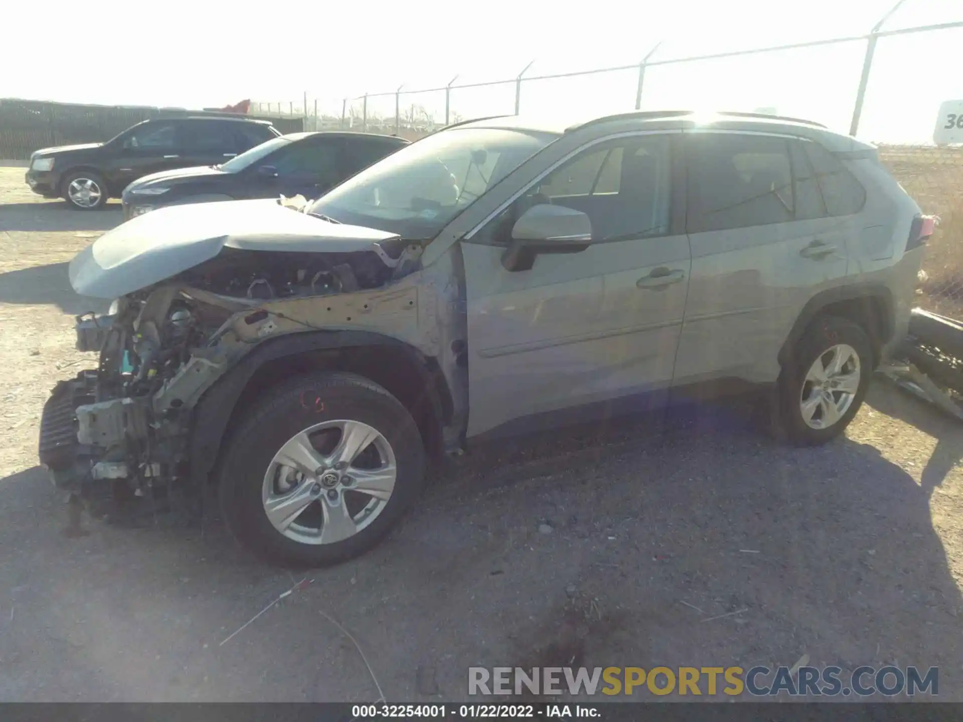 2 Photograph of a damaged car 2T3P1RFV8MW219051 TOYOTA RAV4 2021