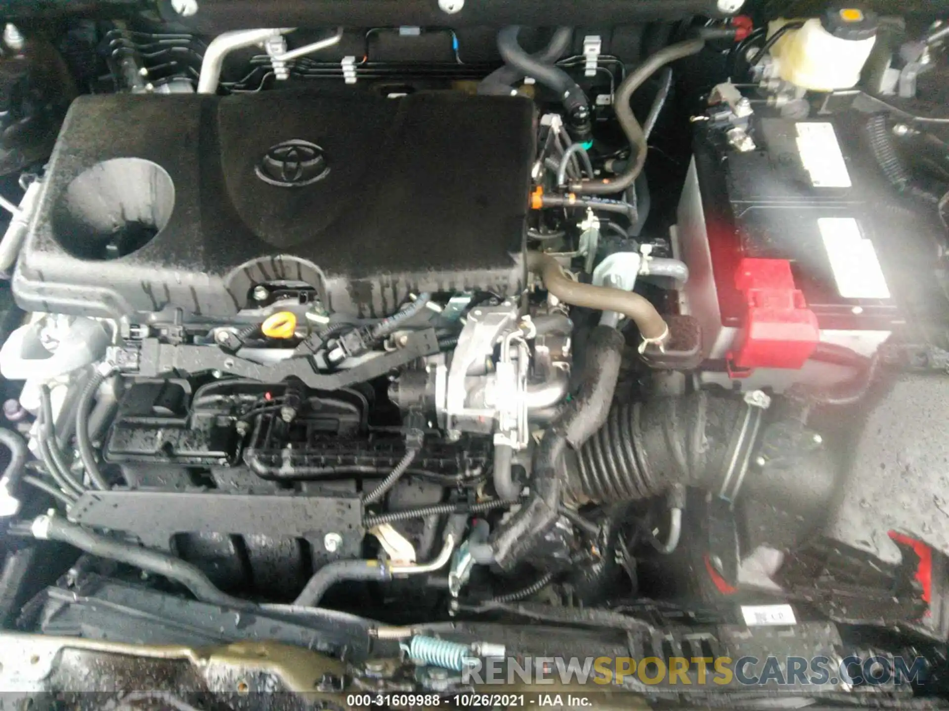 10 Фотография поврежденного автомобиля 2T3P1RFV8MW221074 TOYOTA RAV4 2021