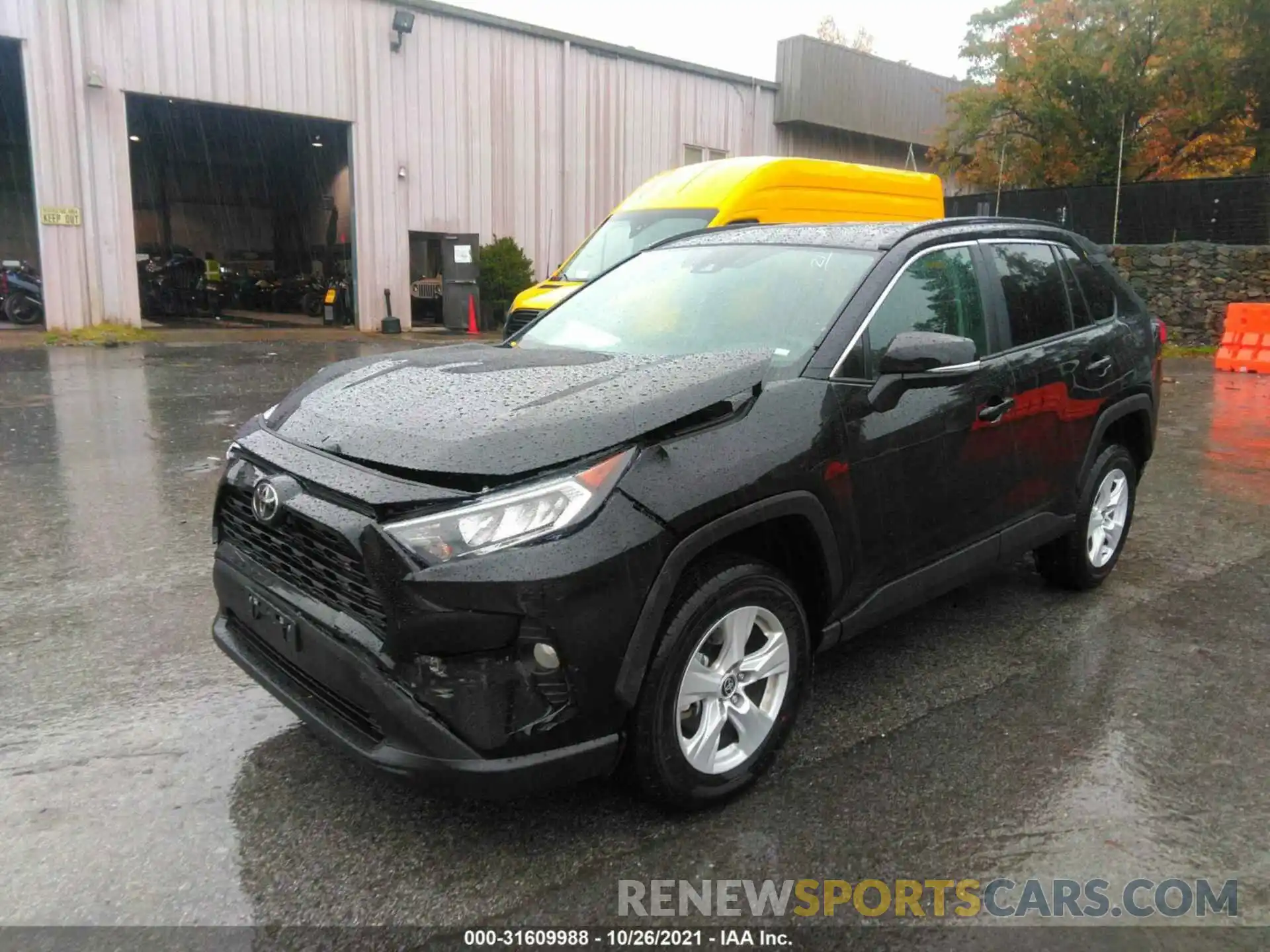 2 Photograph of a damaged car 2T3P1RFV8MW221074 TOYOTA RAV4 2021