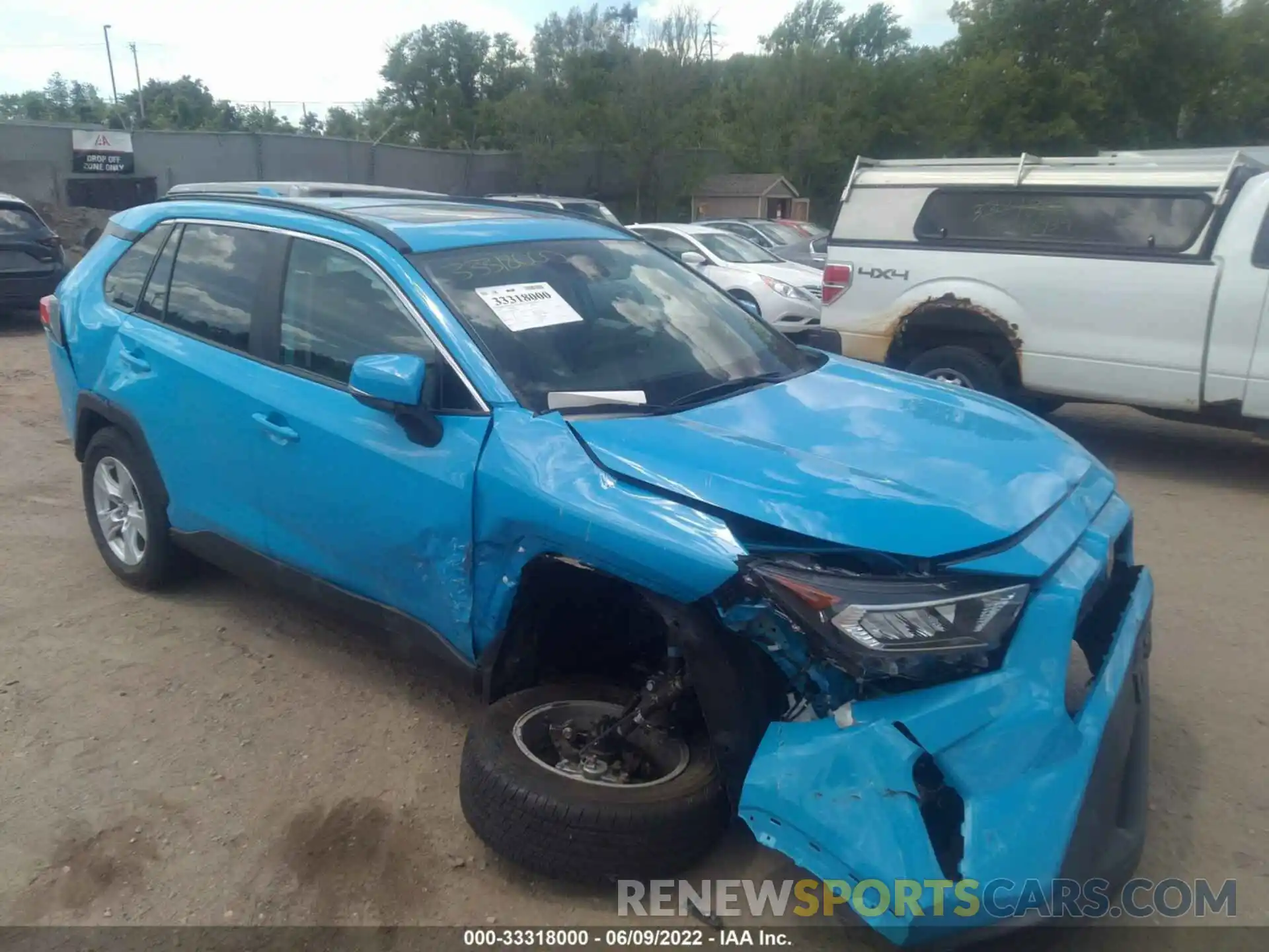 6 Photograph of a damaged car 2T3P1RFV8MW224444 TOYOTA RAV4 2021