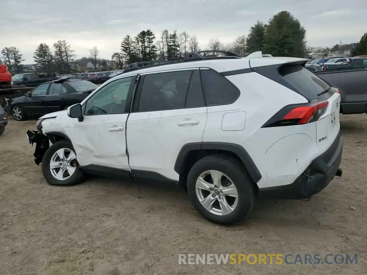 2 Photograph of a damaged car 2T3P1RFV8MW244855 TOYOTA RAV4 2021