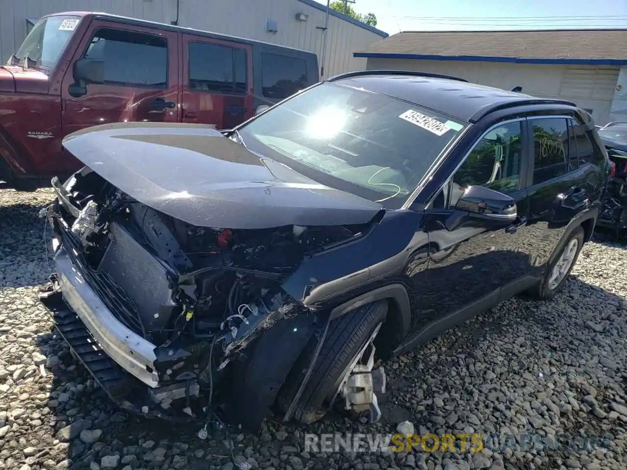 2 Photograph of a damaged car 2T3P1RFV9MC142613 TOYOTA RAV4 2021