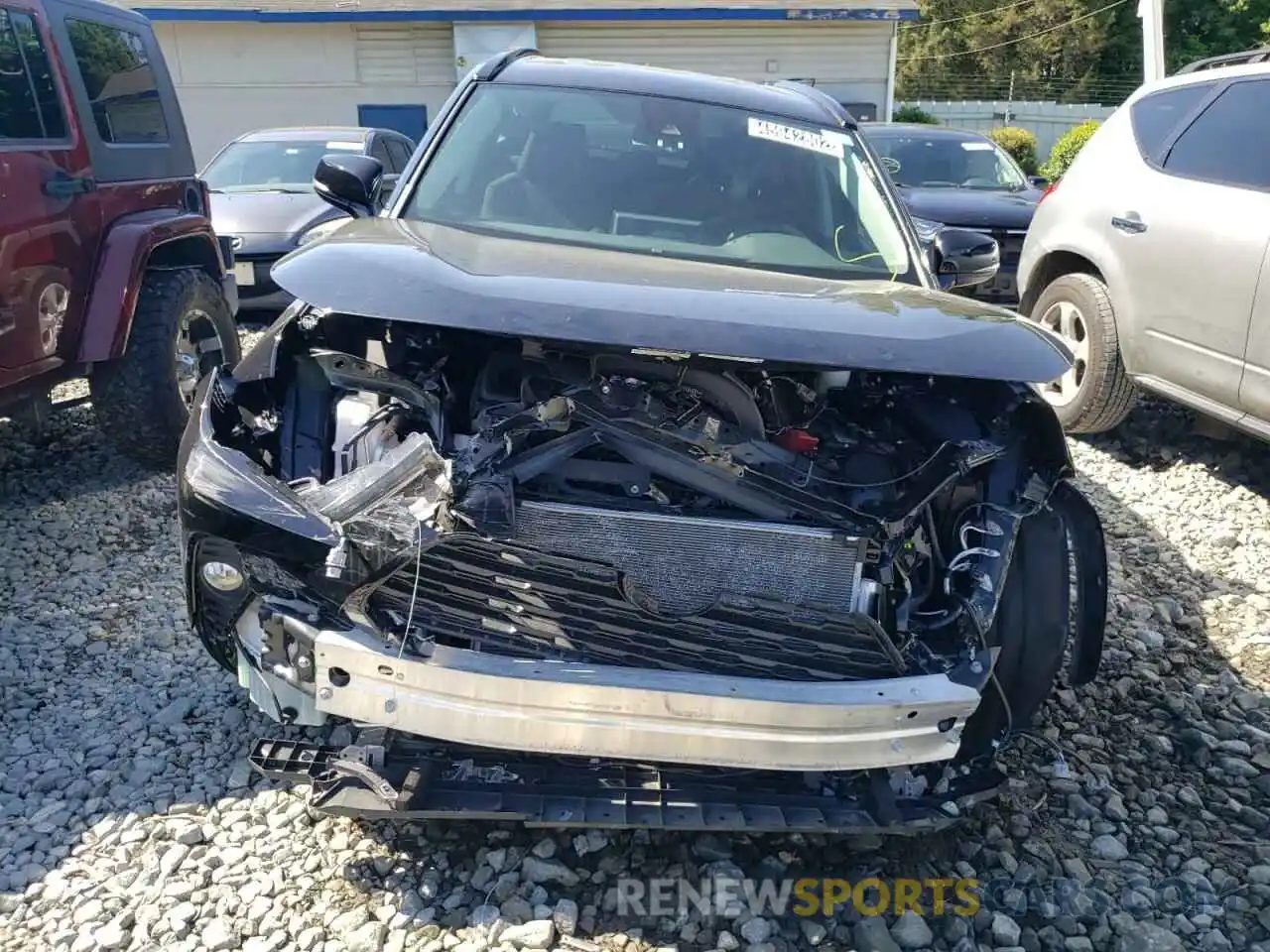 9 Photograph of a damaged car 2T3P1RFV9MC142613 TOYOTA RAV4 2021