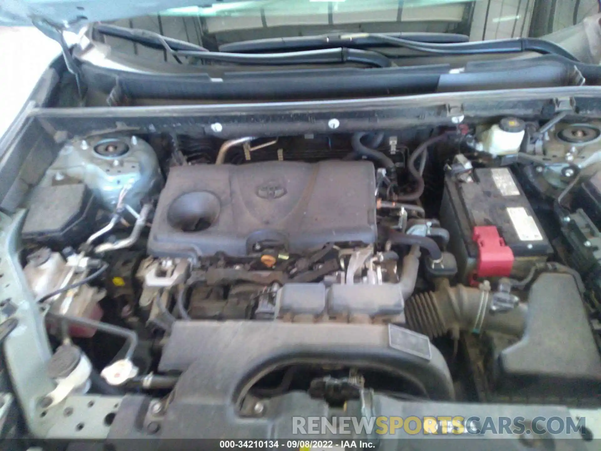 10 Фотография поврежденного автомобиля 2T3P1RFV9MC144586 TOYOTA RAV4 2021