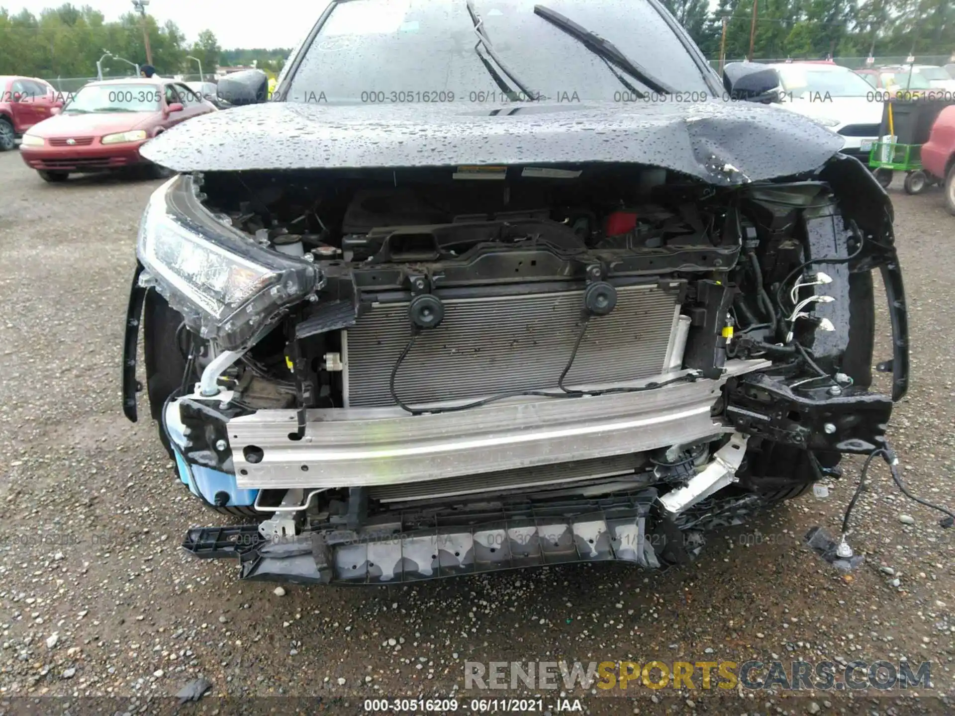 6 Photograph of a damaged car 2T3P1RFV9MC154972 TOYOTA RAV4 2021