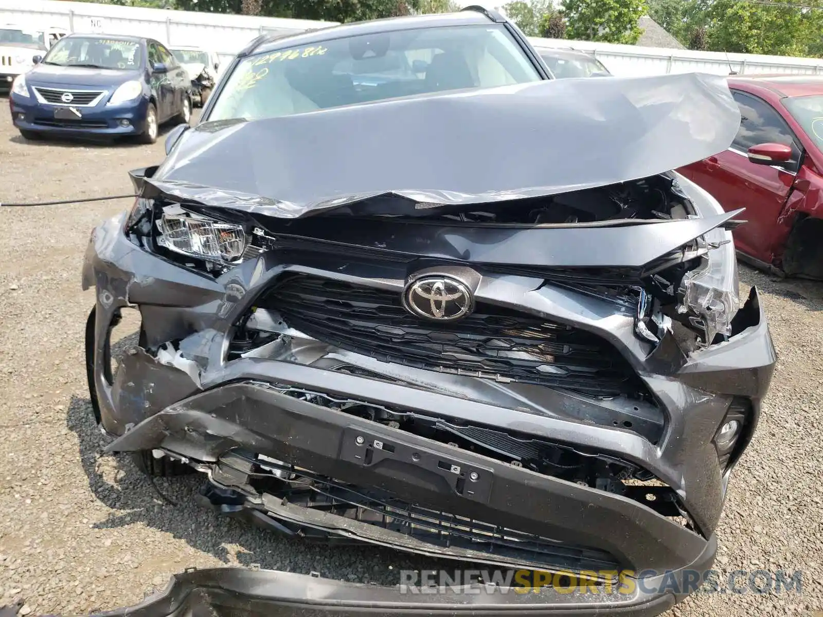 9 Photograph of a damaged car 2T3P1RFV9MC158455 TOYOTA RAV4 2021