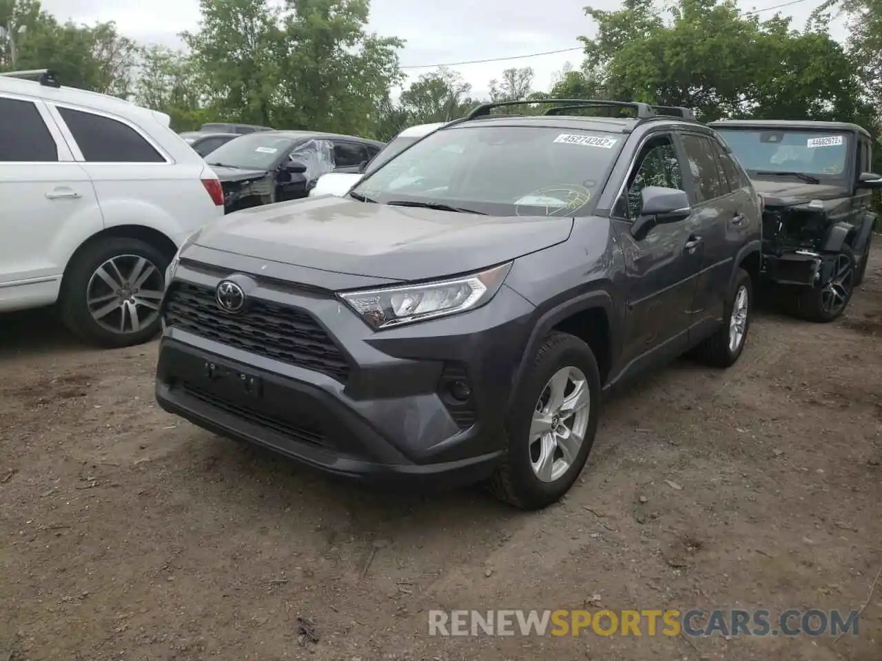 2 Photograph of a damaged car 2T3P1RFV9MC164885 TOYOTA RAV4 2021