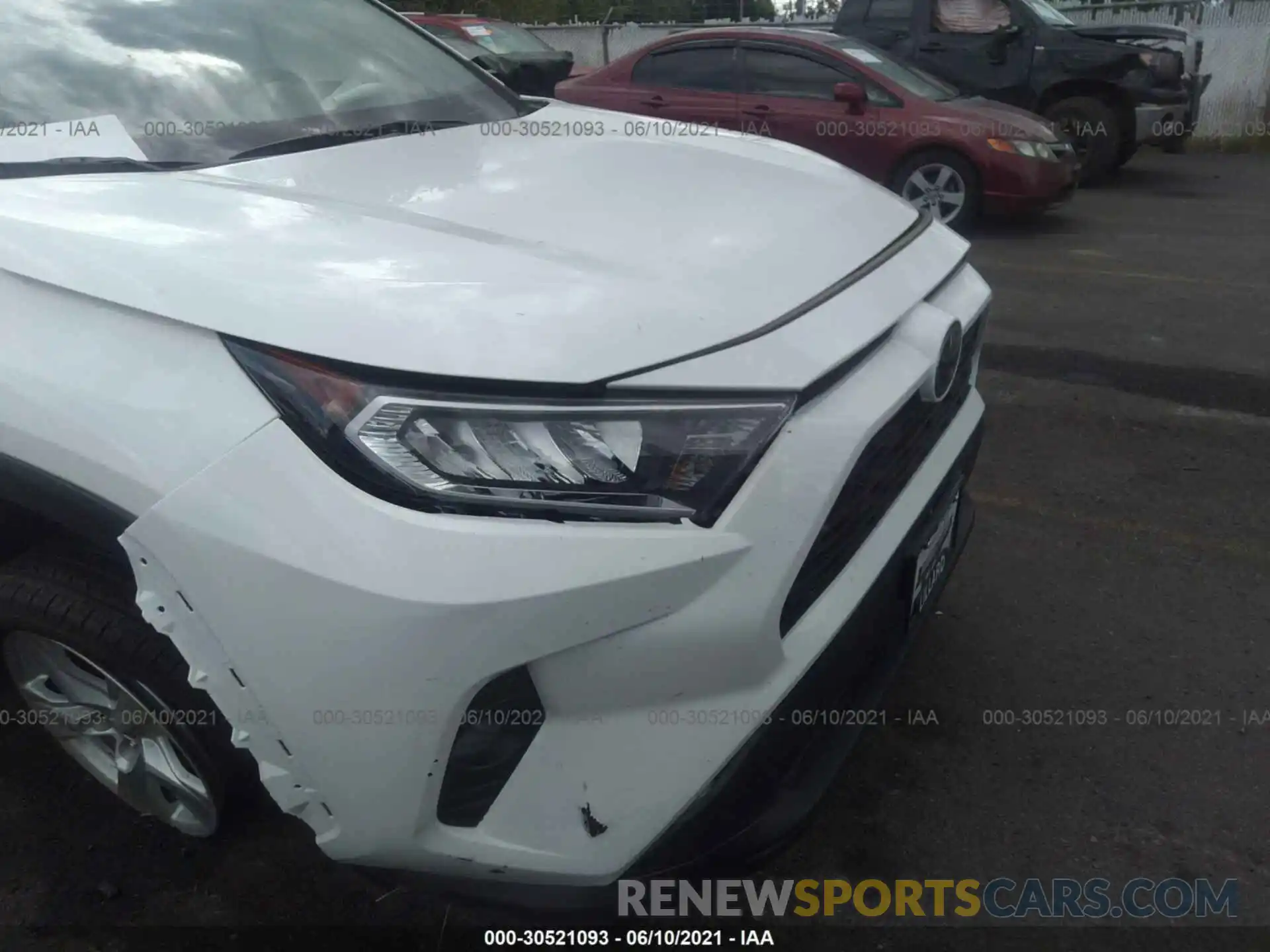 6 Photograph of a damaged car 2T3P1RFV9MC172629 TOYOTA RAV4 2021